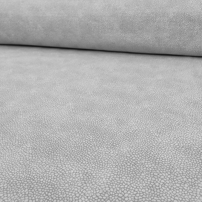 Tessuto Panama Cotone Fantasia Sassolini Grigio Image