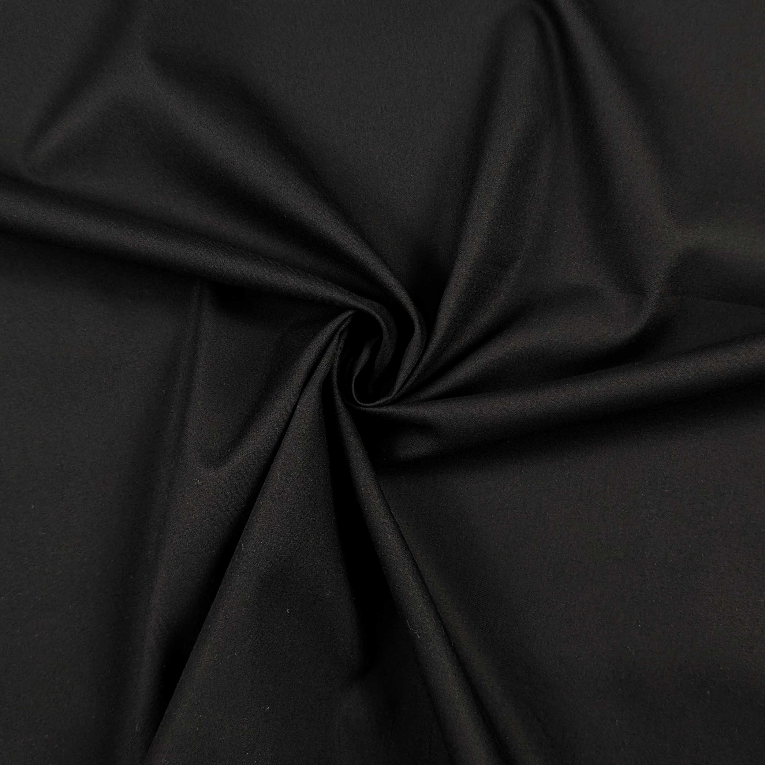 Cotone per Camiceria Nero No Stiro Brennet Swiss Image