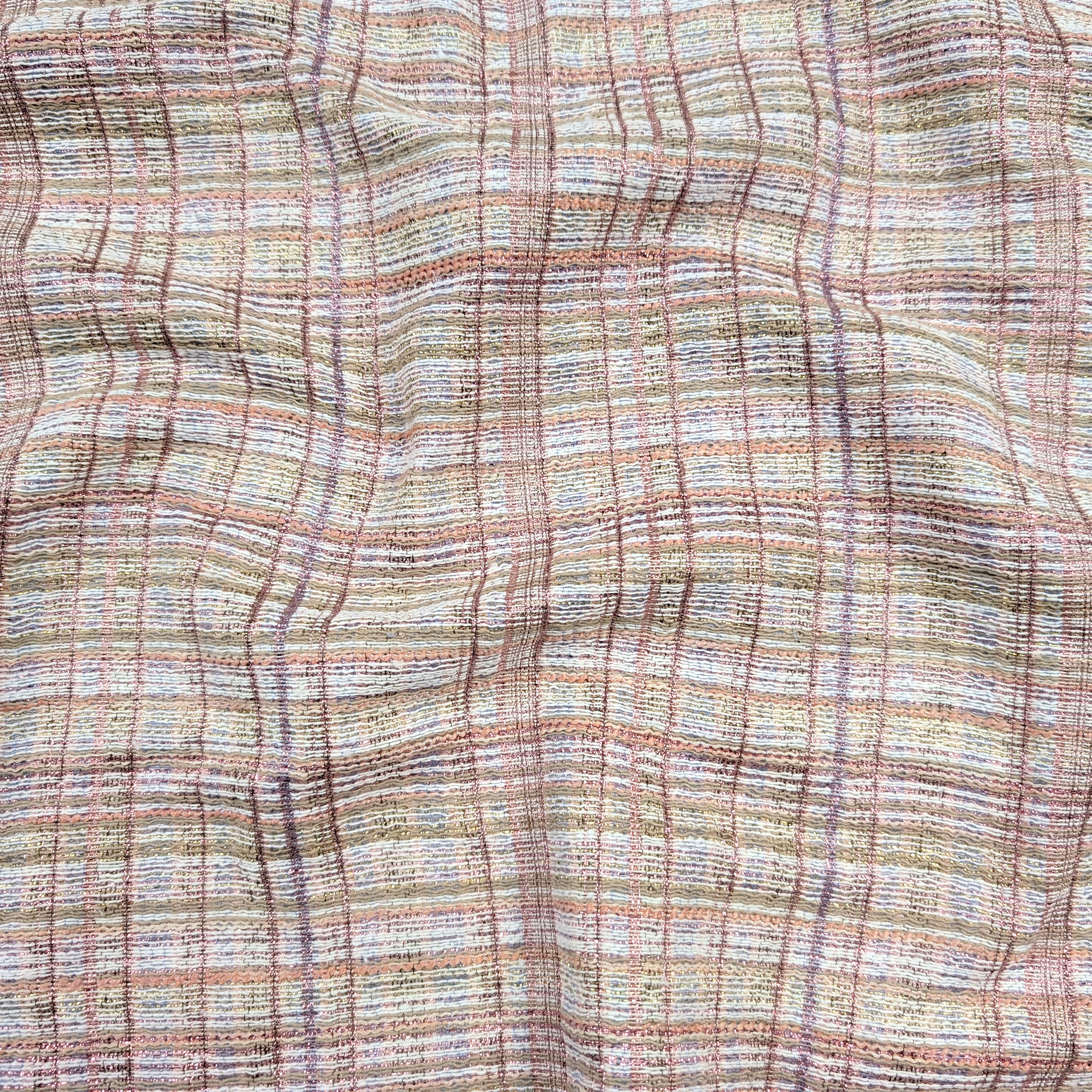 Tweed Moda Max Lurex Rosa Antico Image