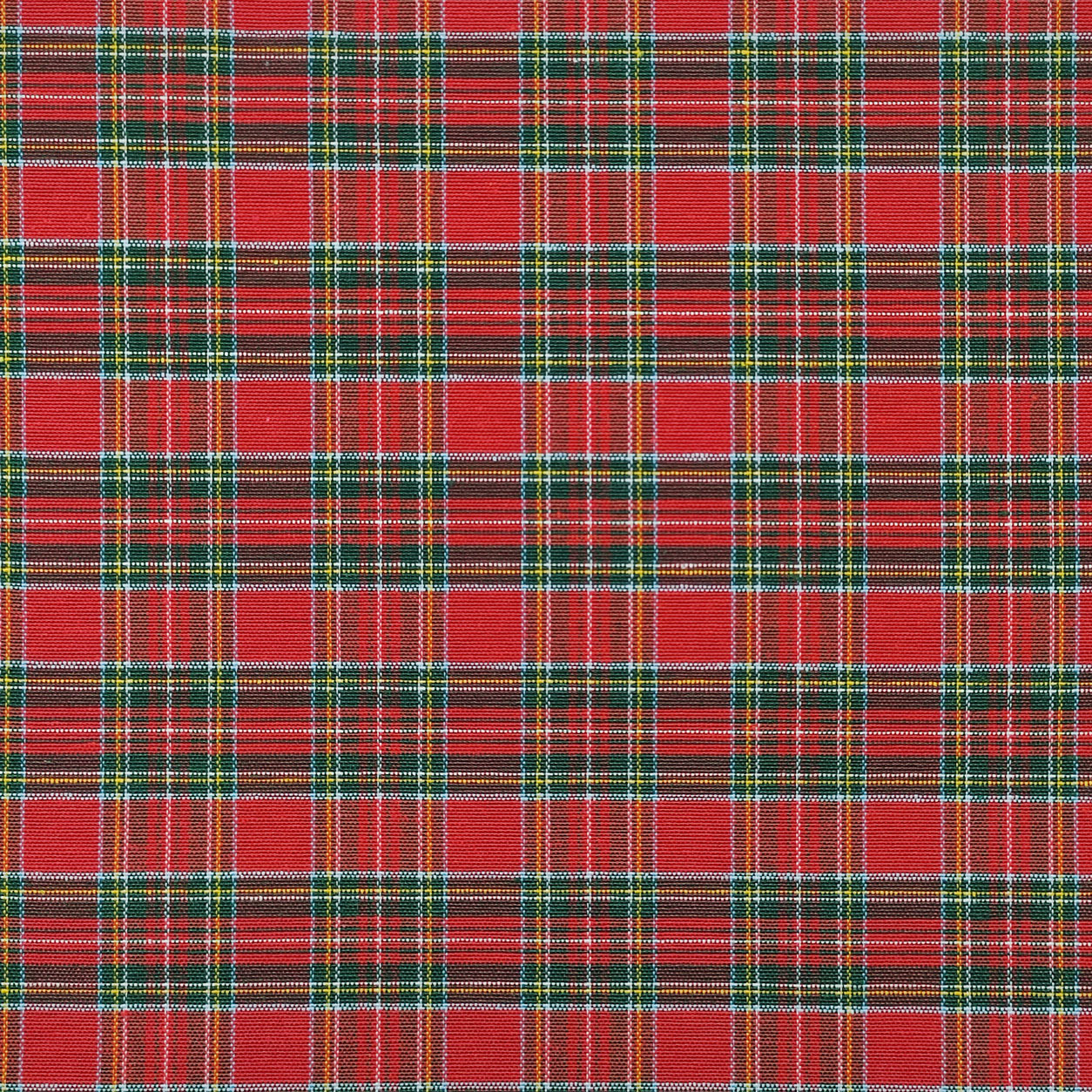 tessuto Tartan scozzese rosso quadretti piccoli (2)