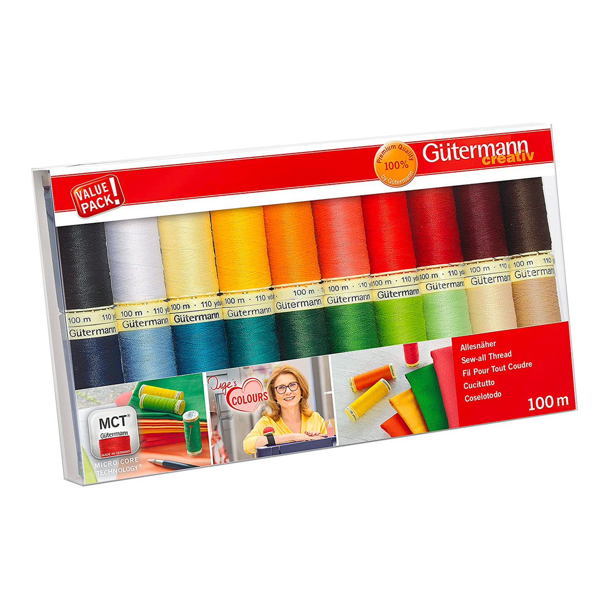 Gutermann Cucitutto Multicolor 20 Bobine