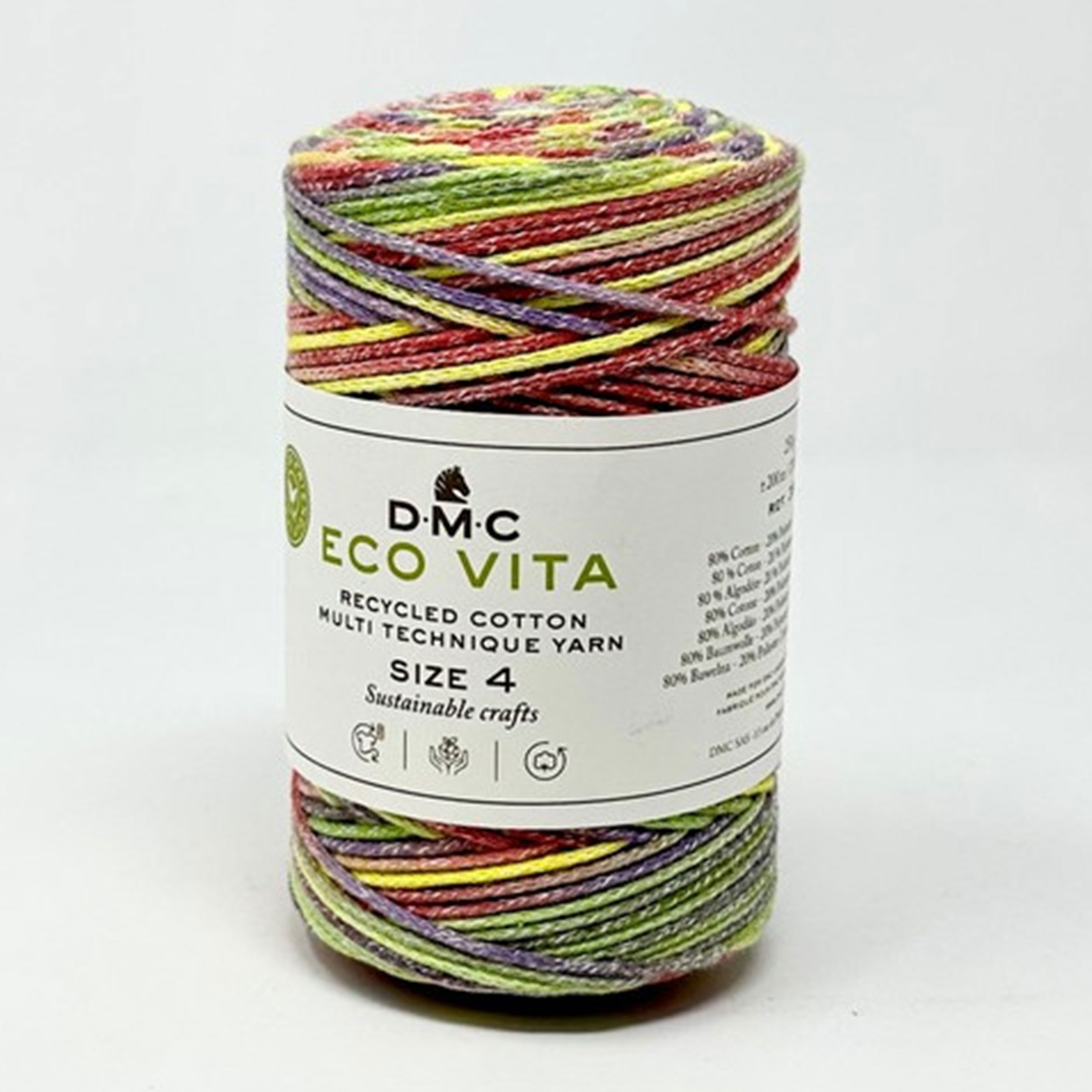Filato DMC Multitecnica Eco Vita Size 4 Multicolor Image