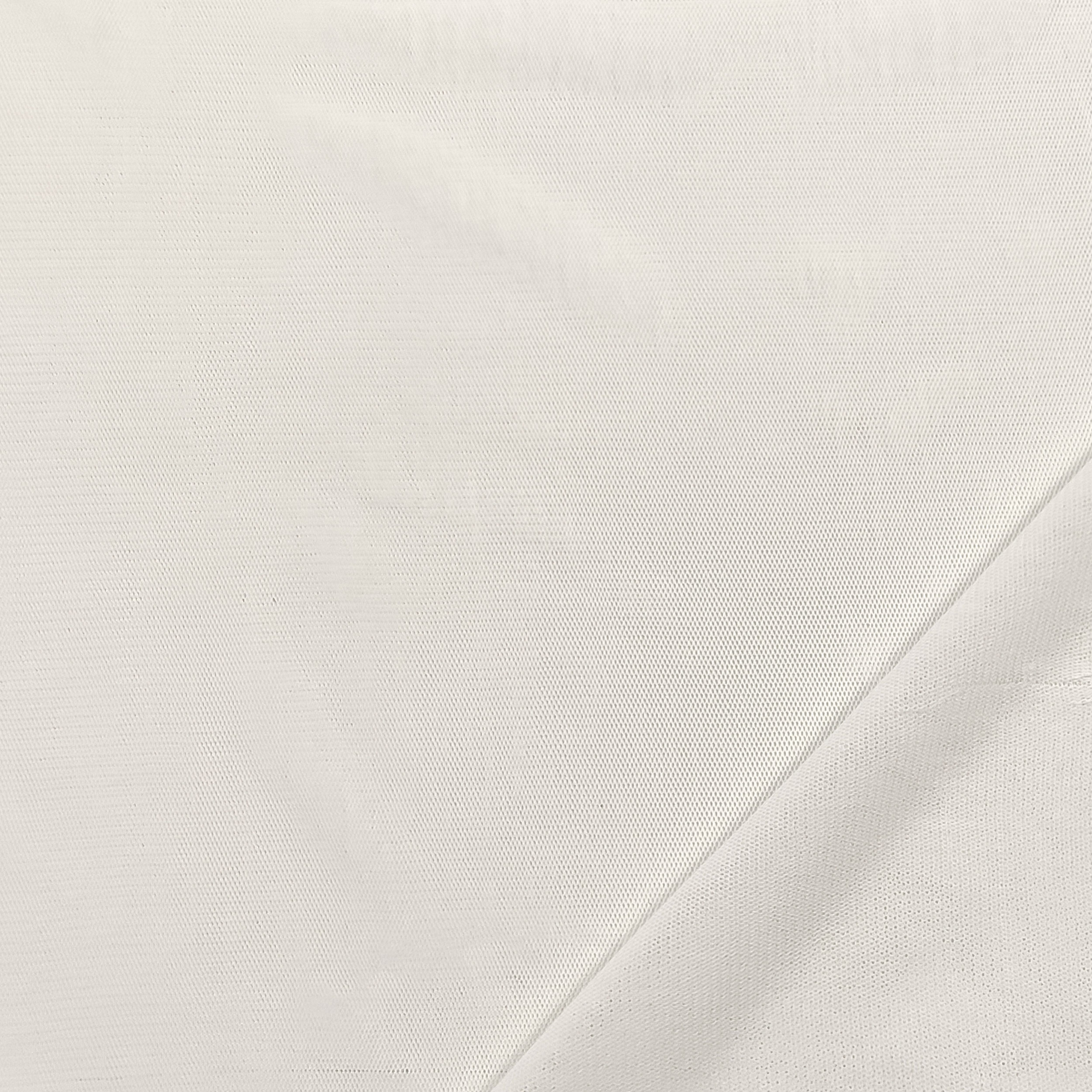 Tulle Cotone Bianco Seta Image