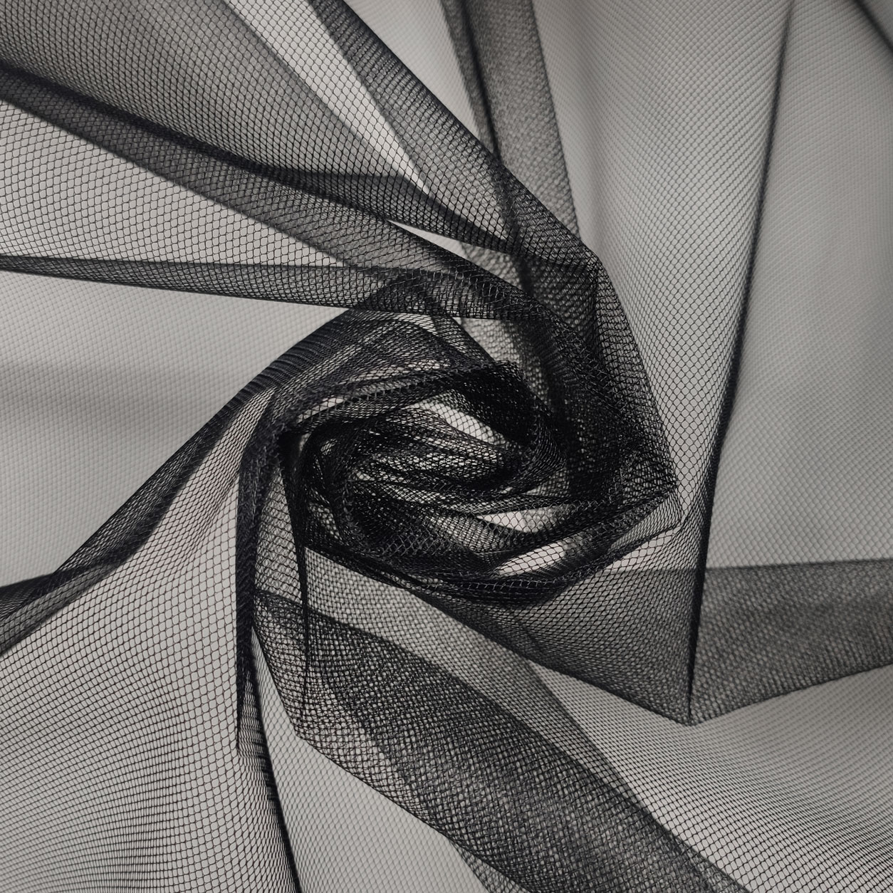 Tulle Rigido Nero
