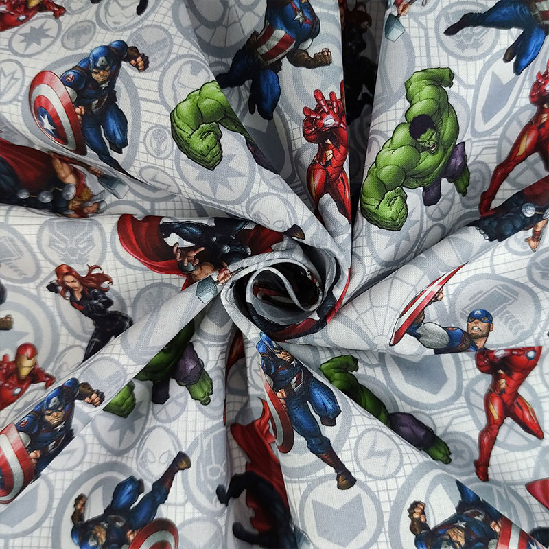 Tessuto di cotone per fodere avengers