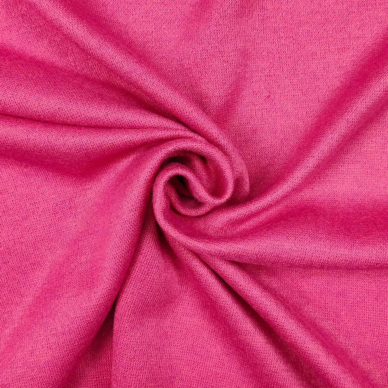 Tessuto in maglina mano cachemire rosa
