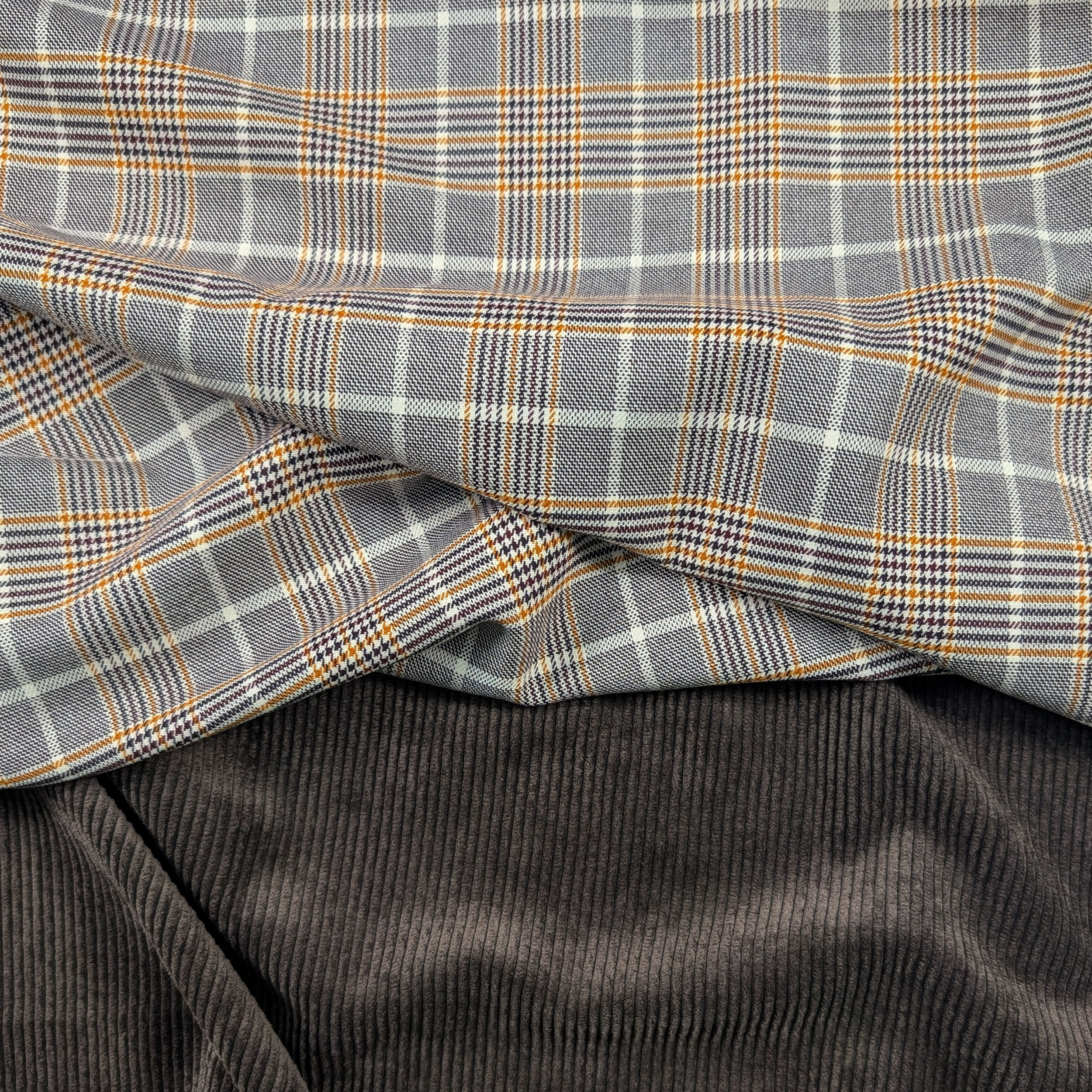 Tartan Vinaccia e Senape Image