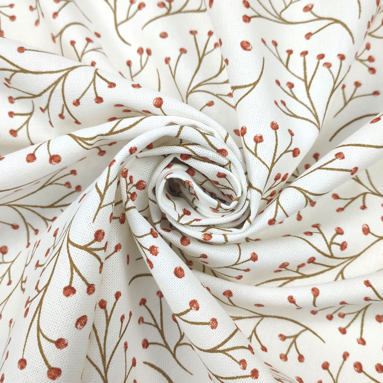 Tessuto Misto Cotone A Fantasia Floreale – Ritagli Per Patchwork E Trapuntatura, Lotto 25x25 Cm