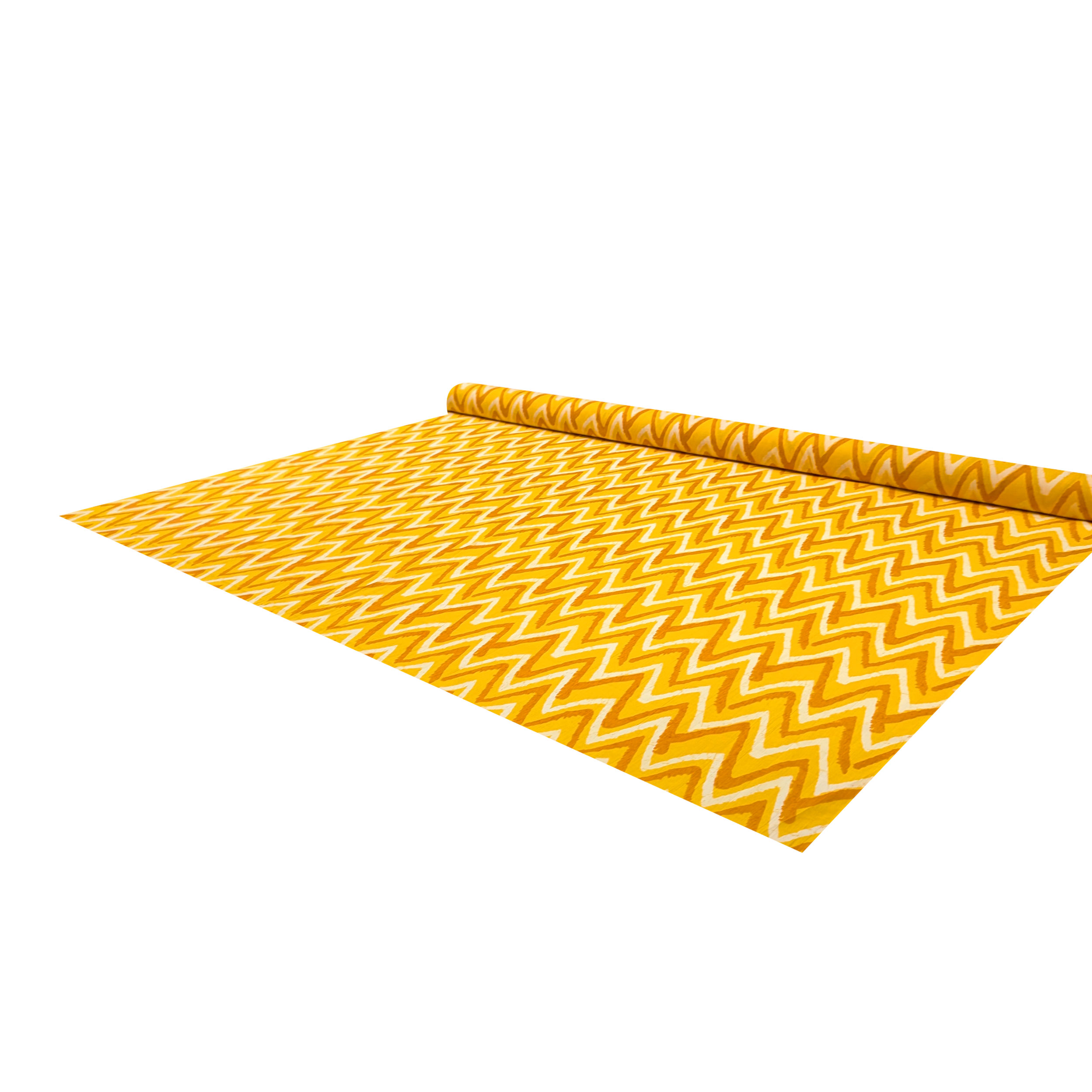Cotone Fantasia Batik Giallo Image