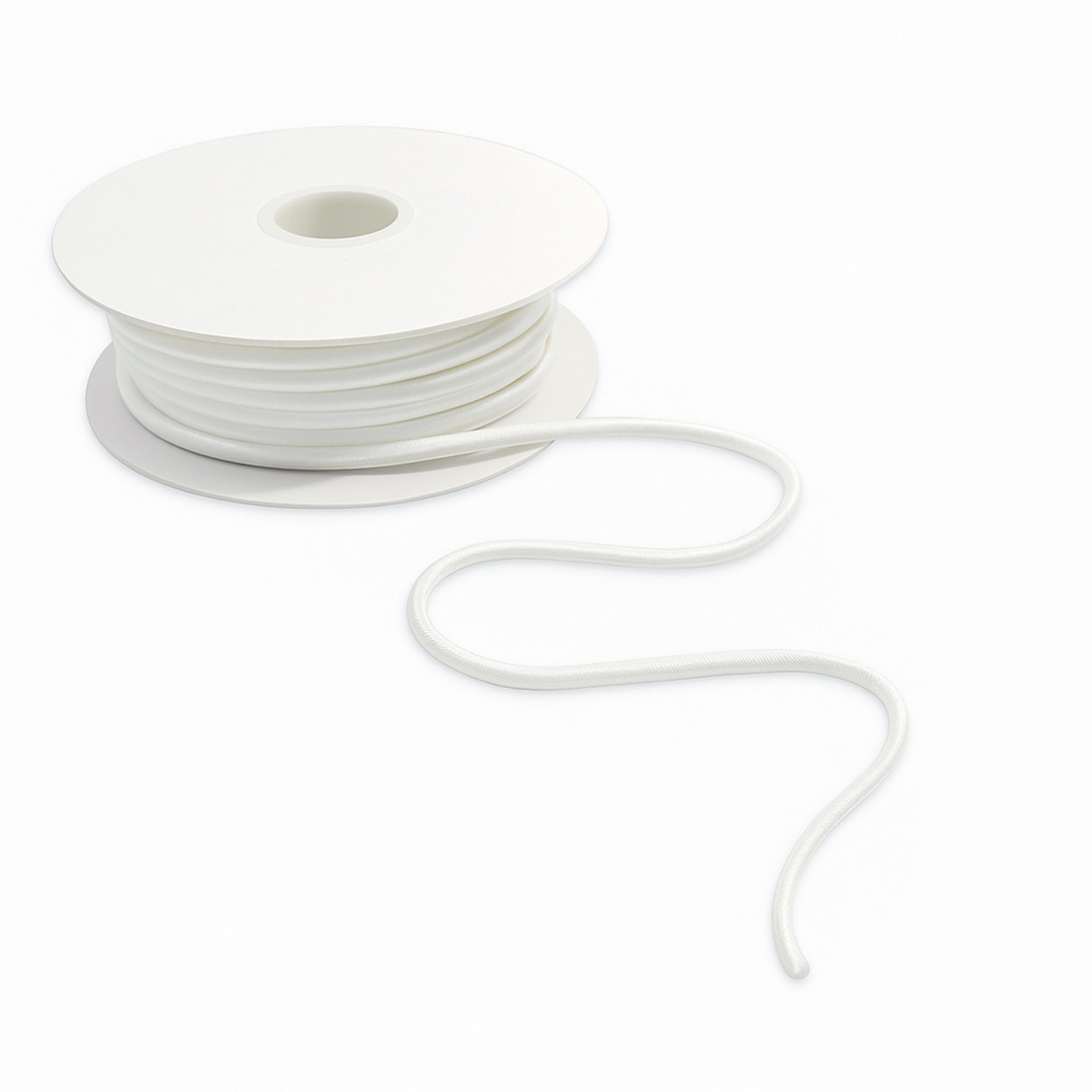 Passamaneria Tubetto Raso Satin Bianco Image