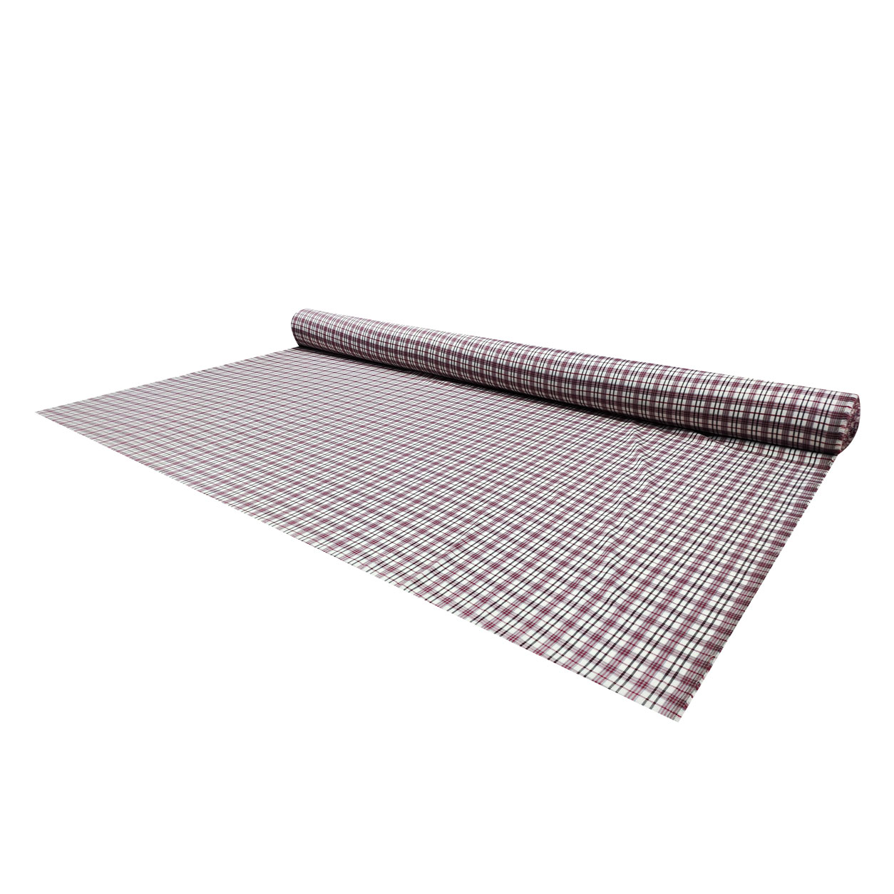 Tessuto Tartan Poliviscosa A Quadri - Grigio Viola D51, Larghezza 147 Cm (Venduto Al Metro)