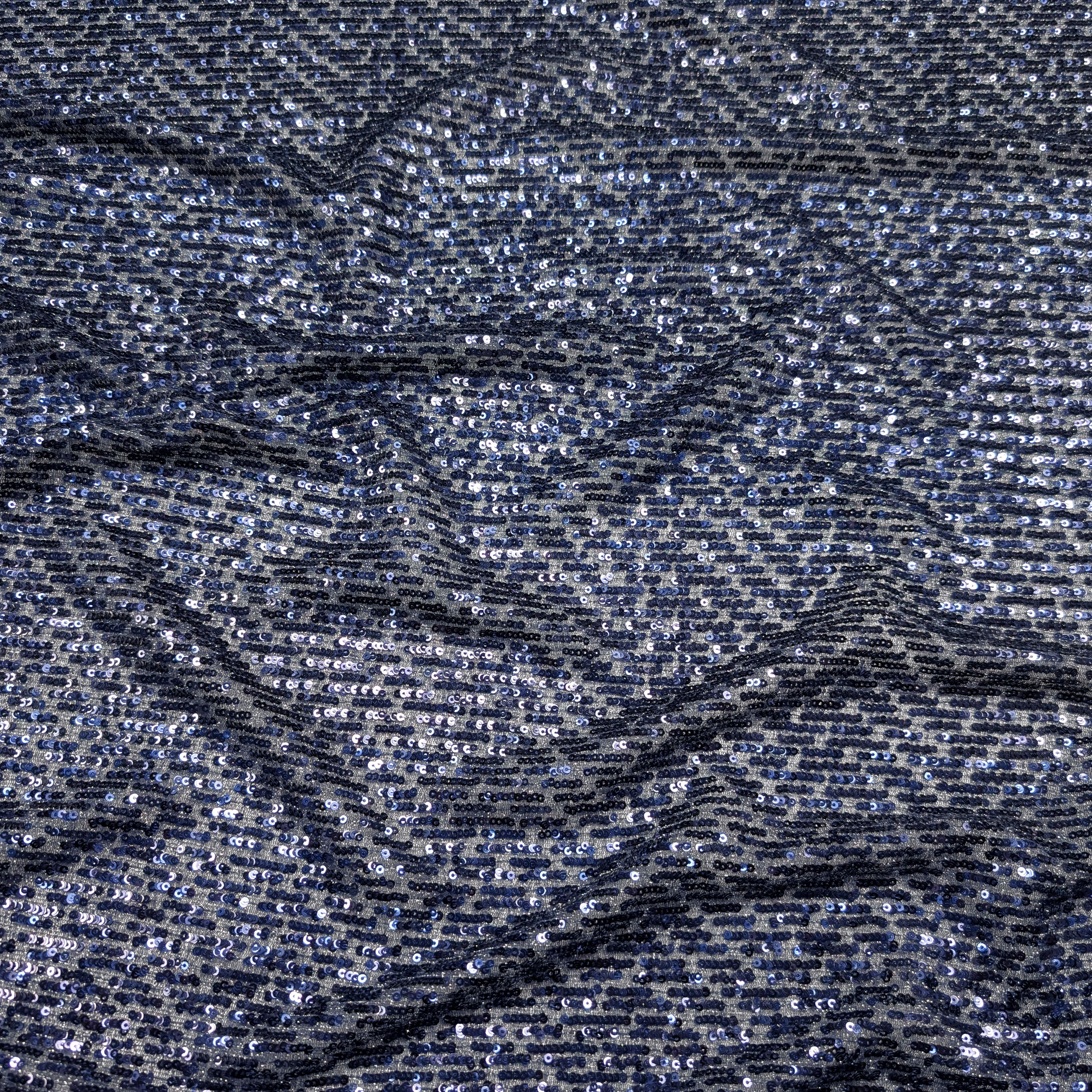 Paillettes a Cascata Morbida Blu Image