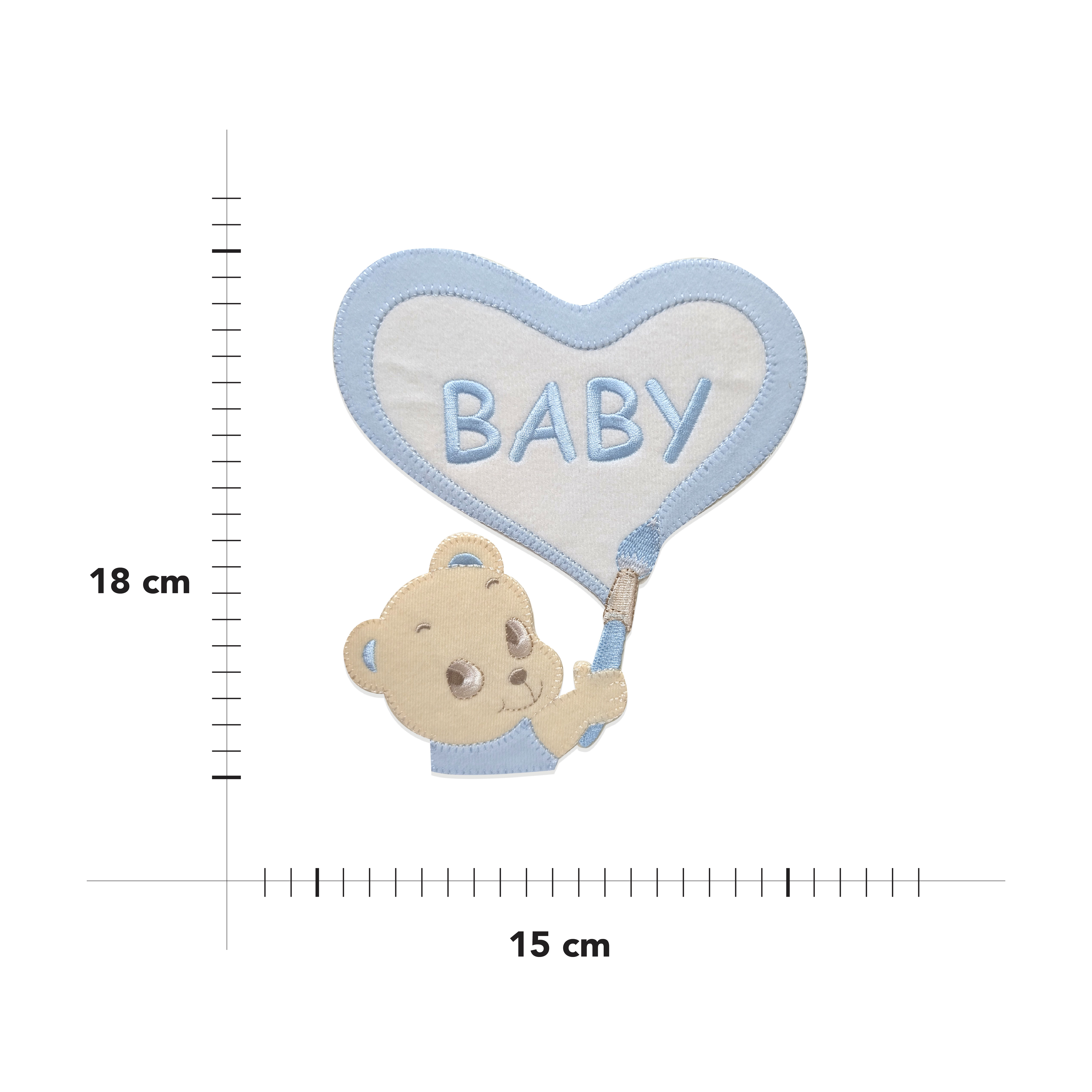 Applicazione Termoadesiva Orsetto Baby Pittore Image