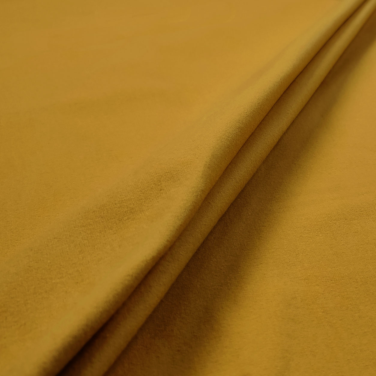 Flanella di cotone lenzuolo ocra
