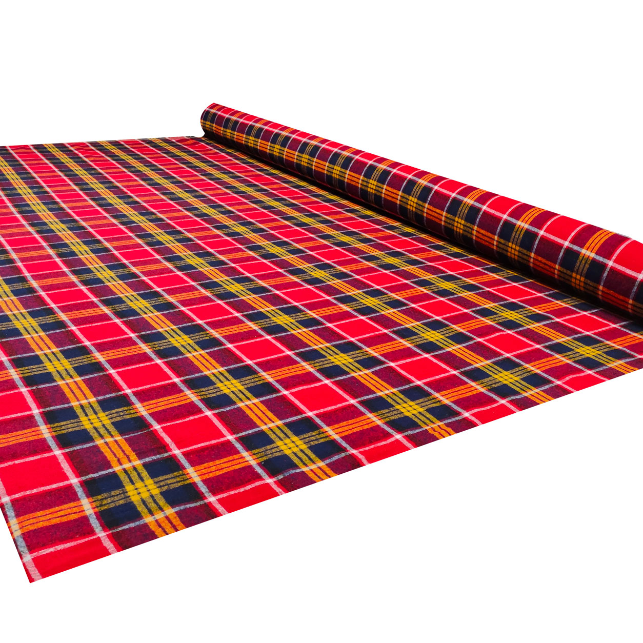 Tartan Rosso Blu Giallo