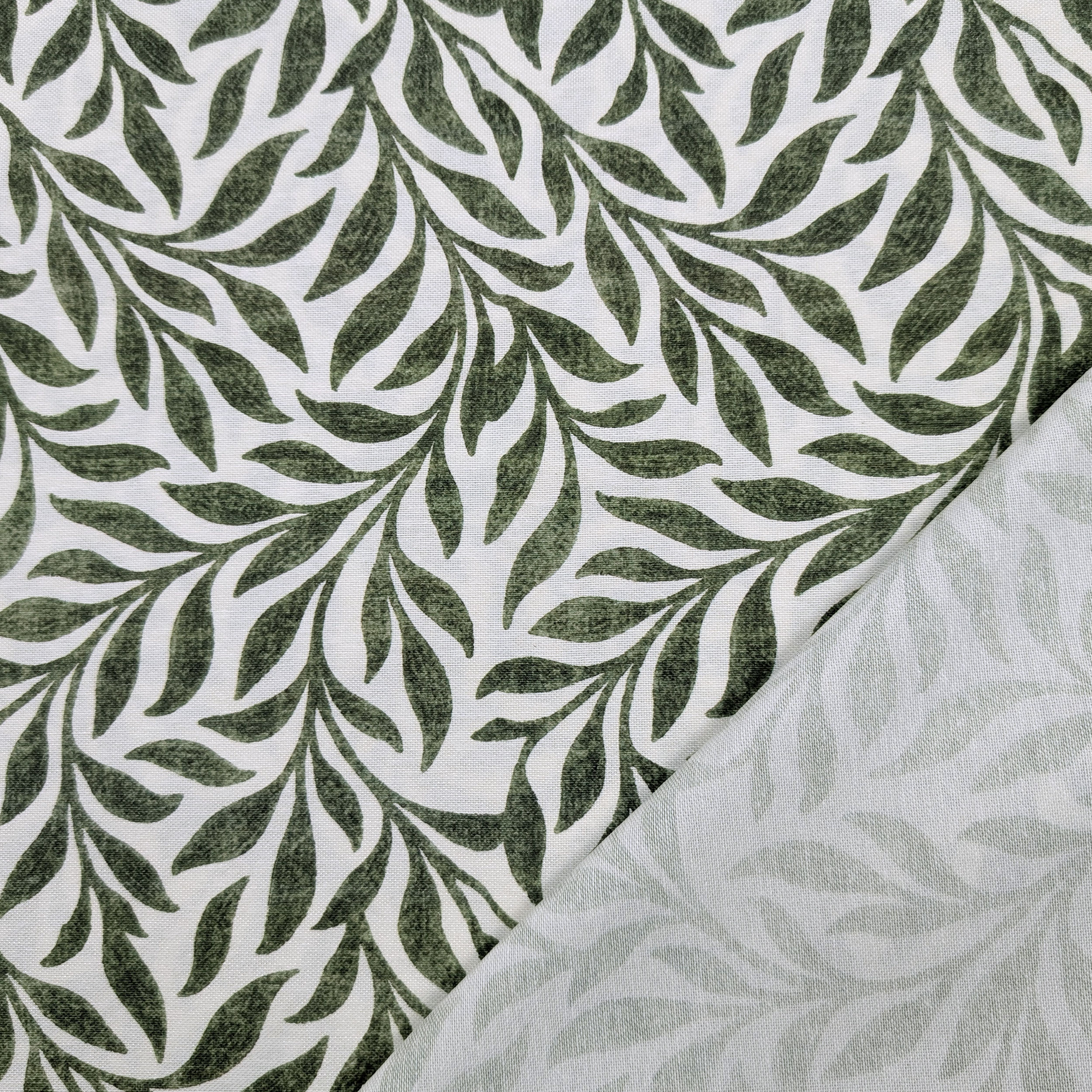 Misto Cotone Arredo Rami Verdi Image