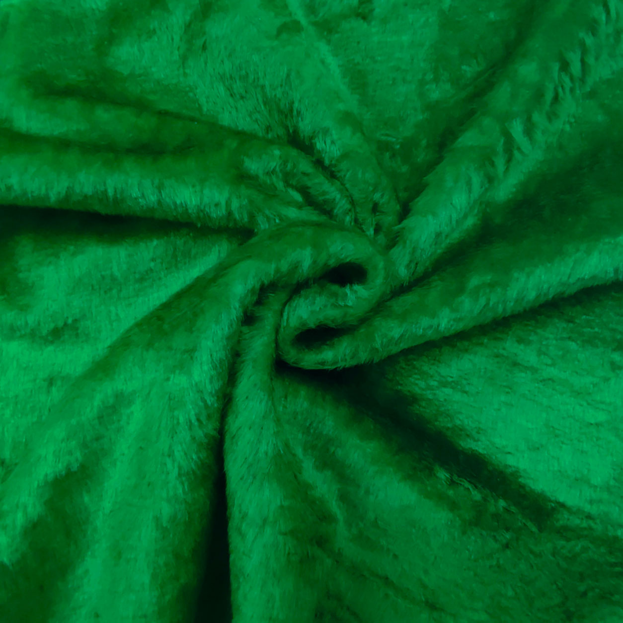 Pelliccia economica pelo corto verde smeraldo
