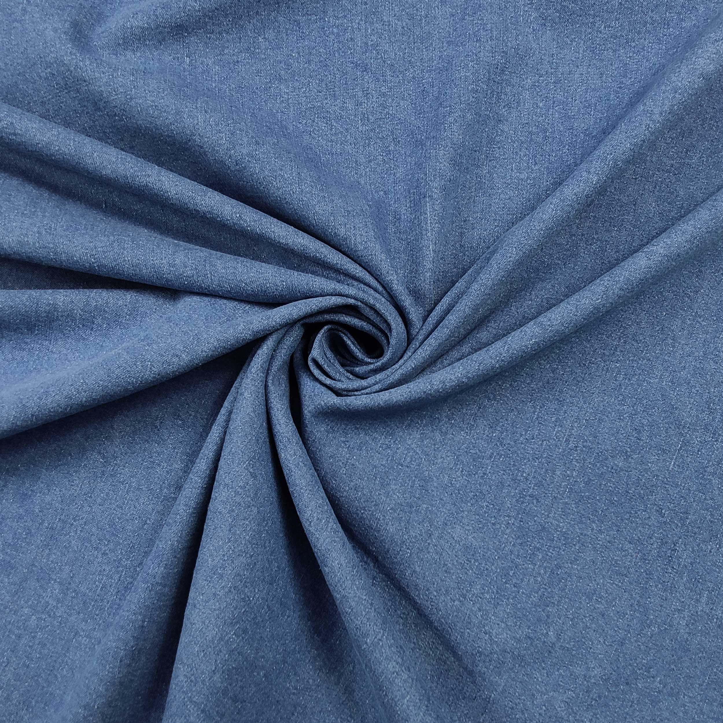 tessuto per abbigliamento jeans azzurro