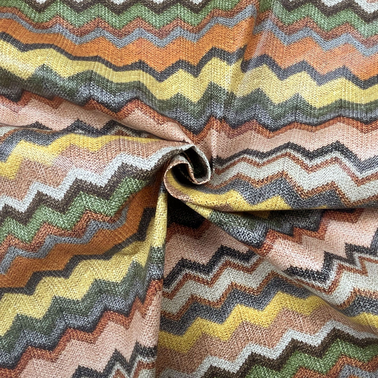 tessuto ecopelle zig zag toni del beige