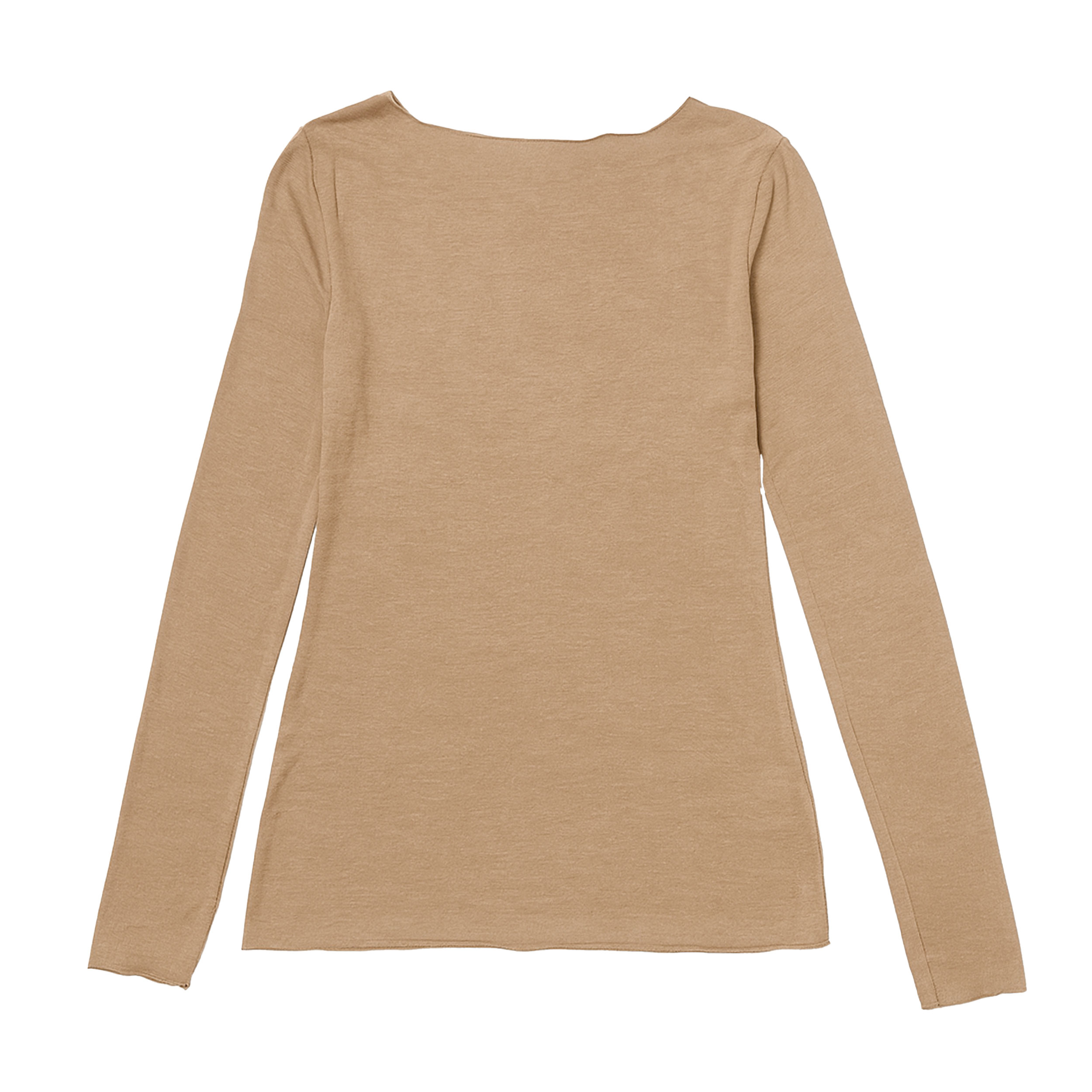 Maglia Cashmere Scollo a Barca Jadea Cammello Image