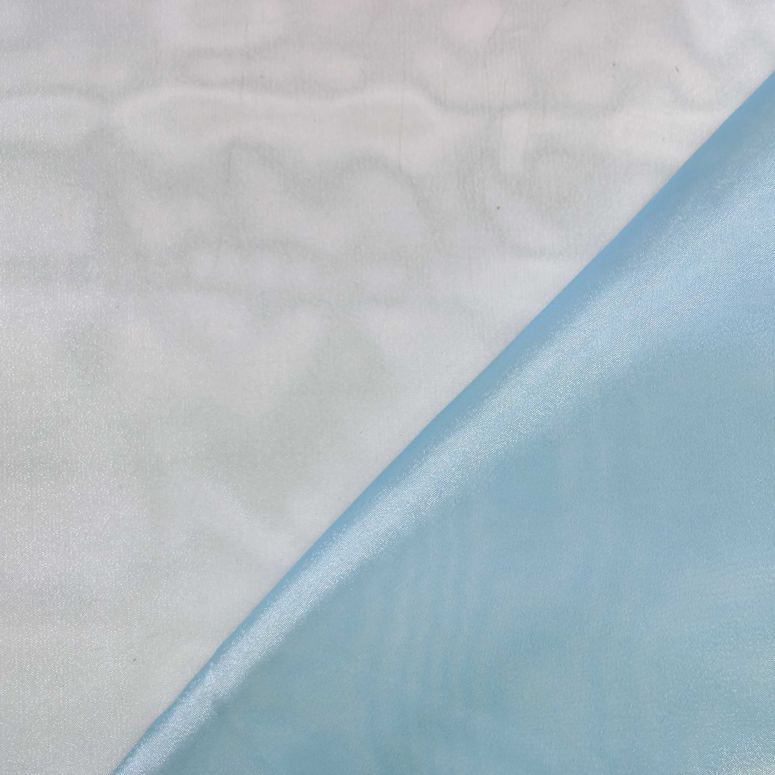 tessuto organza lux azzurro