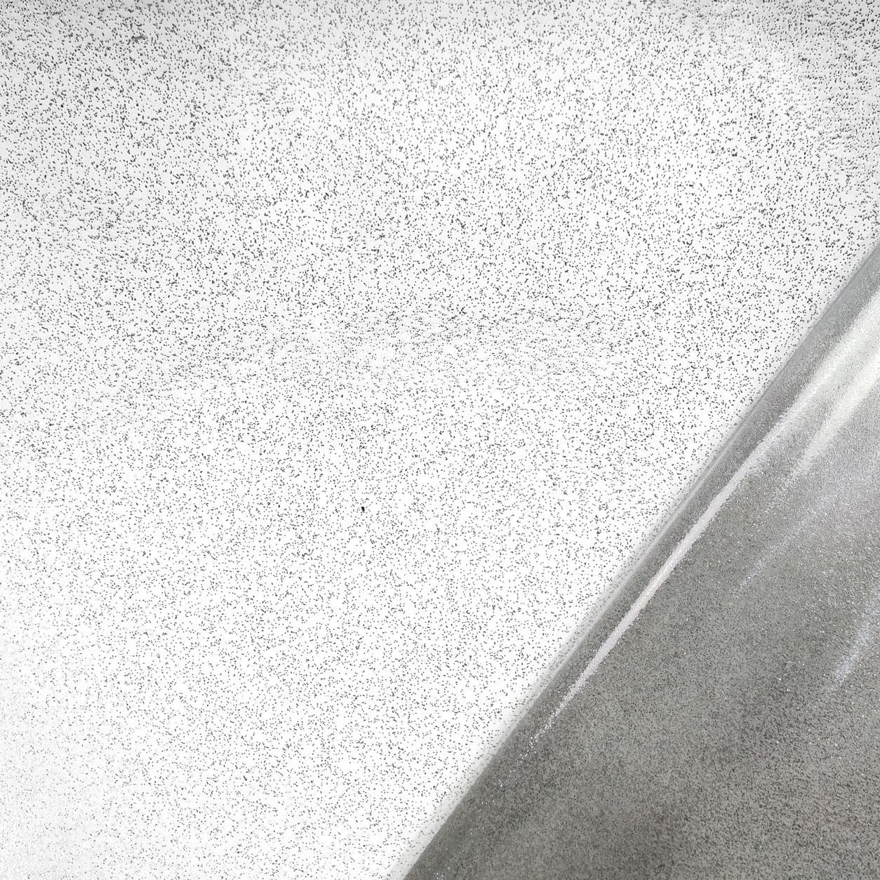 Tovaglie plastificate trasparente glitter argento