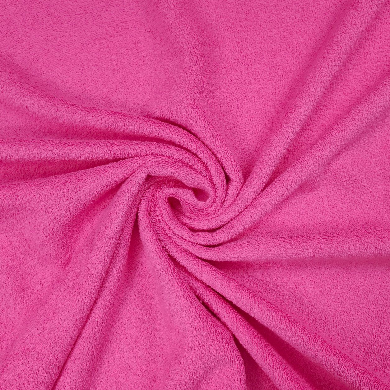 Ritaglio Tessuto Spugna Fuxia 100x150 cm