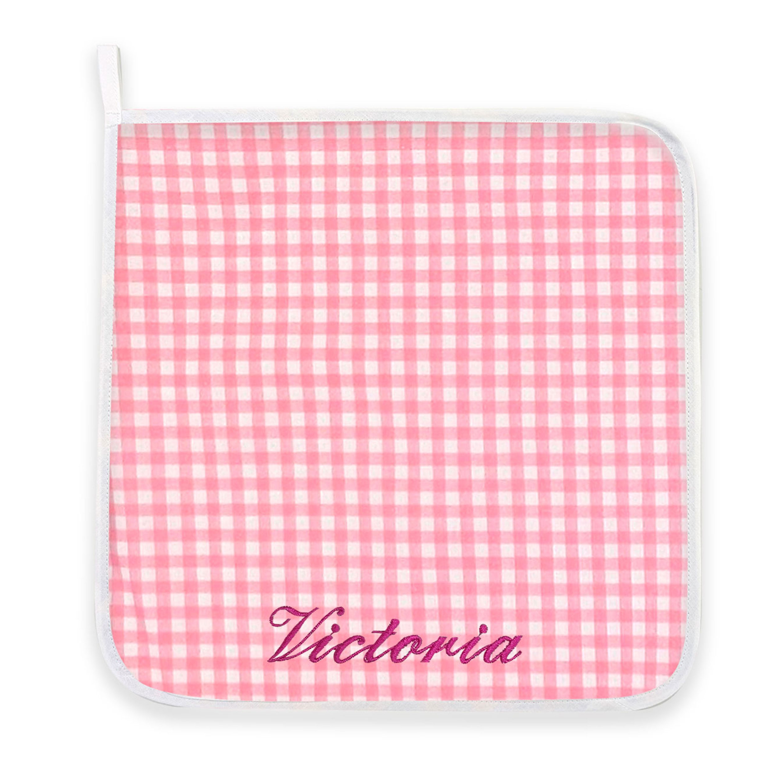 Tovagliolo Quadretti Rosa Image