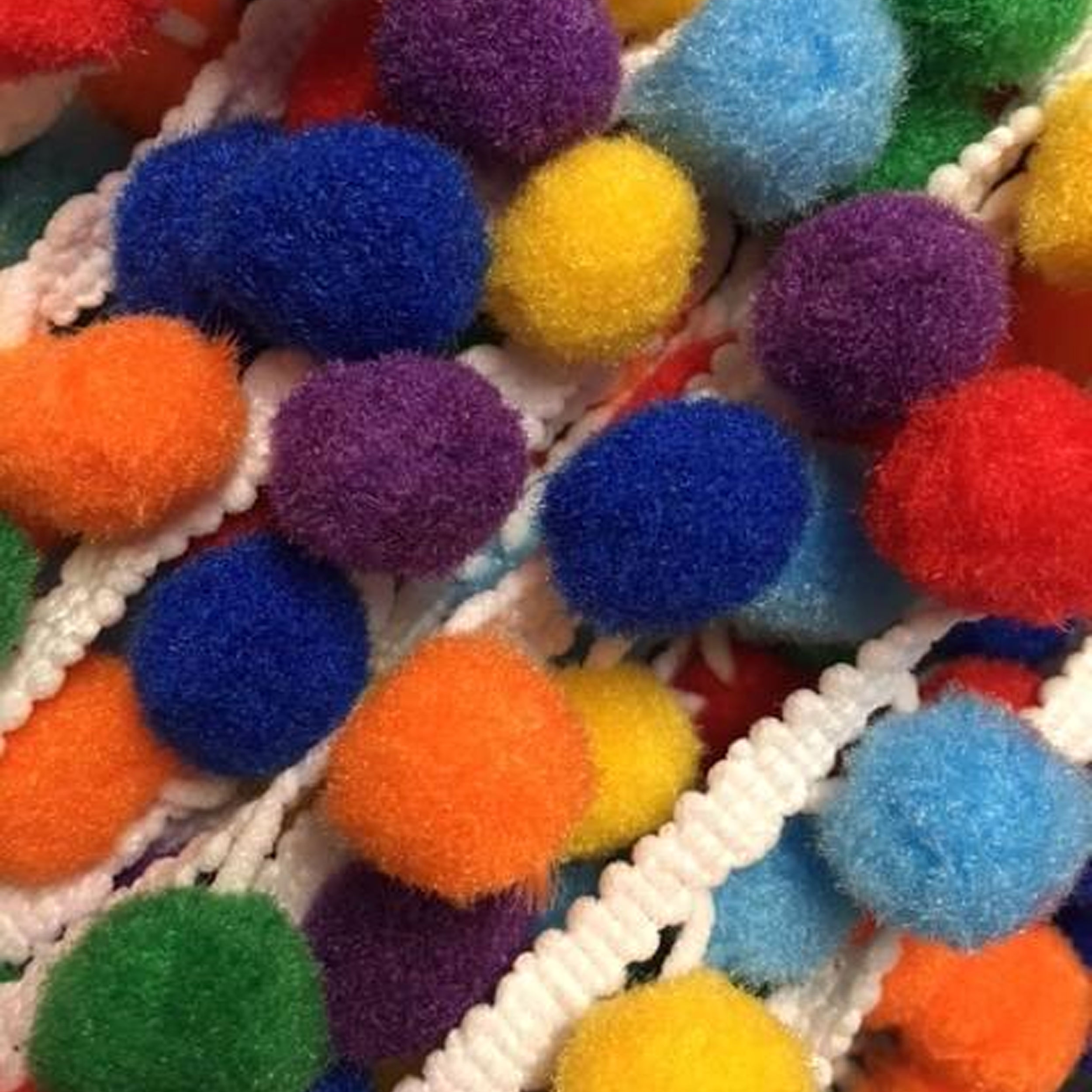 Passamaneria Pom Pom Grandi Multicolor Image