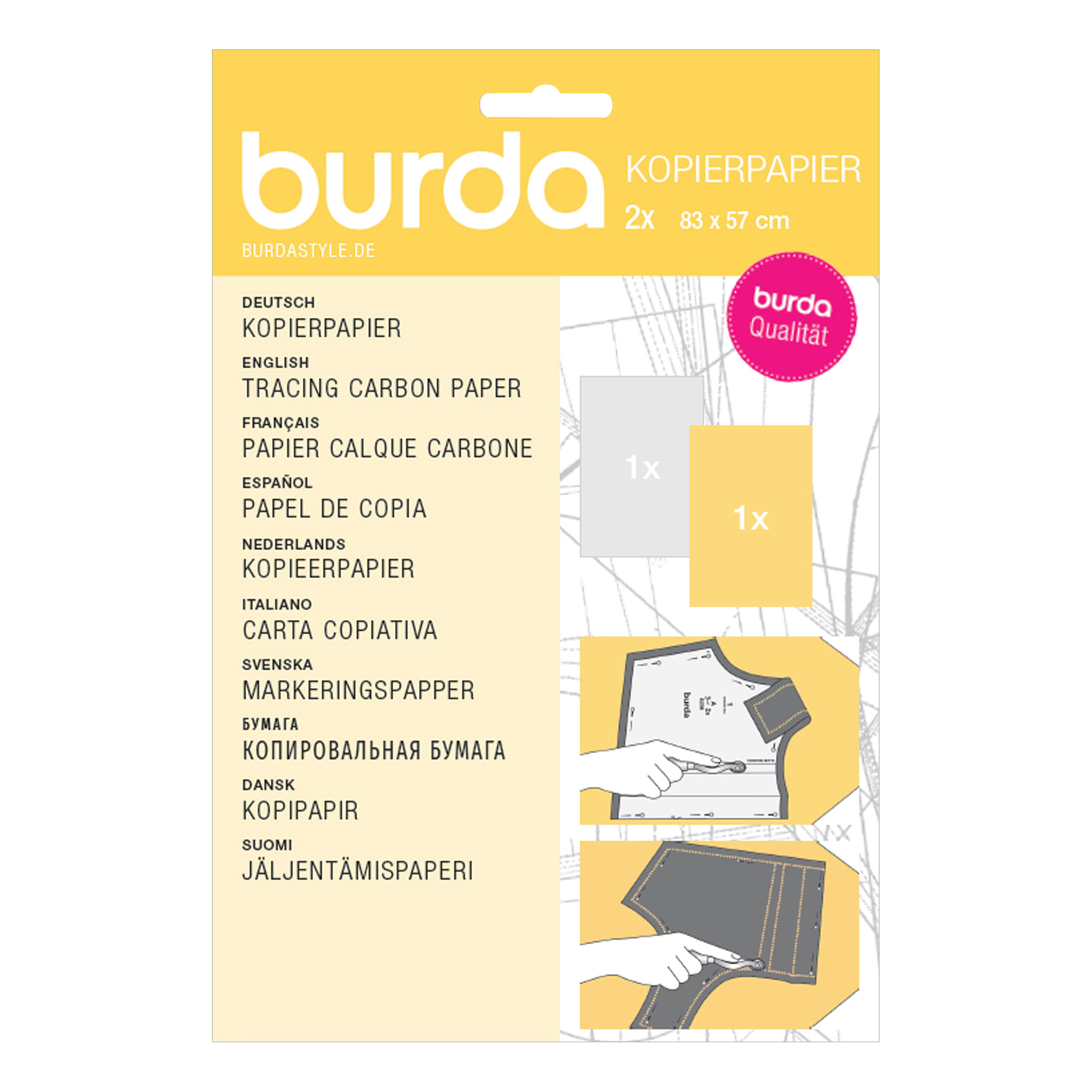 Carta Copiativa Bianco/Giallo Image
