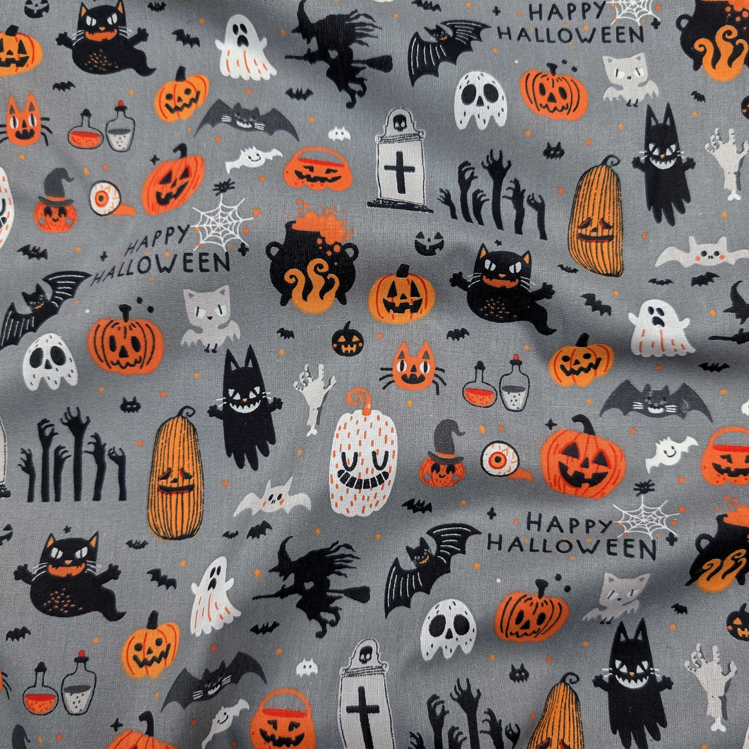 Cotone Fantasia Happy Halloween Image