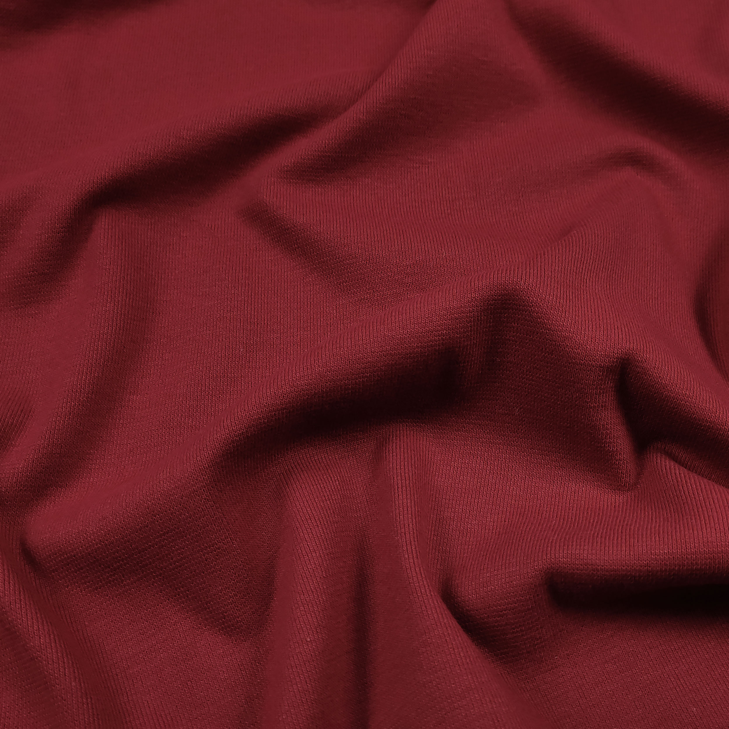 Tessuto a Costine Rosso Scuro Tubolare Image