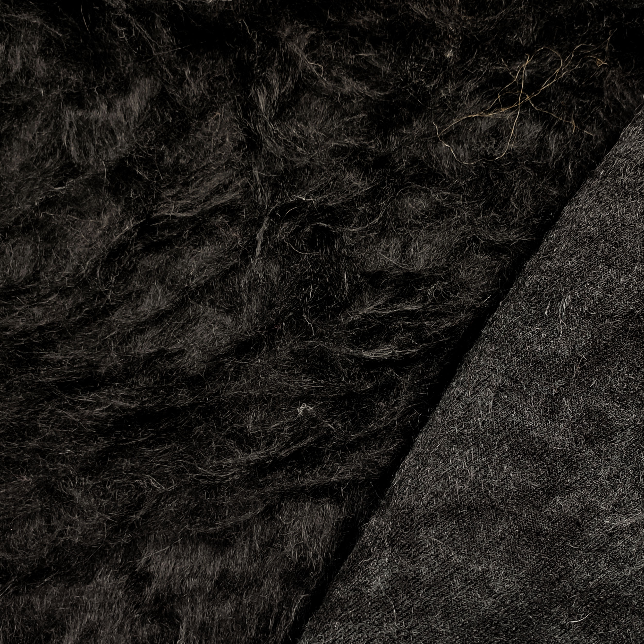 Caban con colletto in tessuto peloso - Nero - DONNA | H&M IT Caban con colletto in tessuto peloso - Nero - DONNA | H&M IT