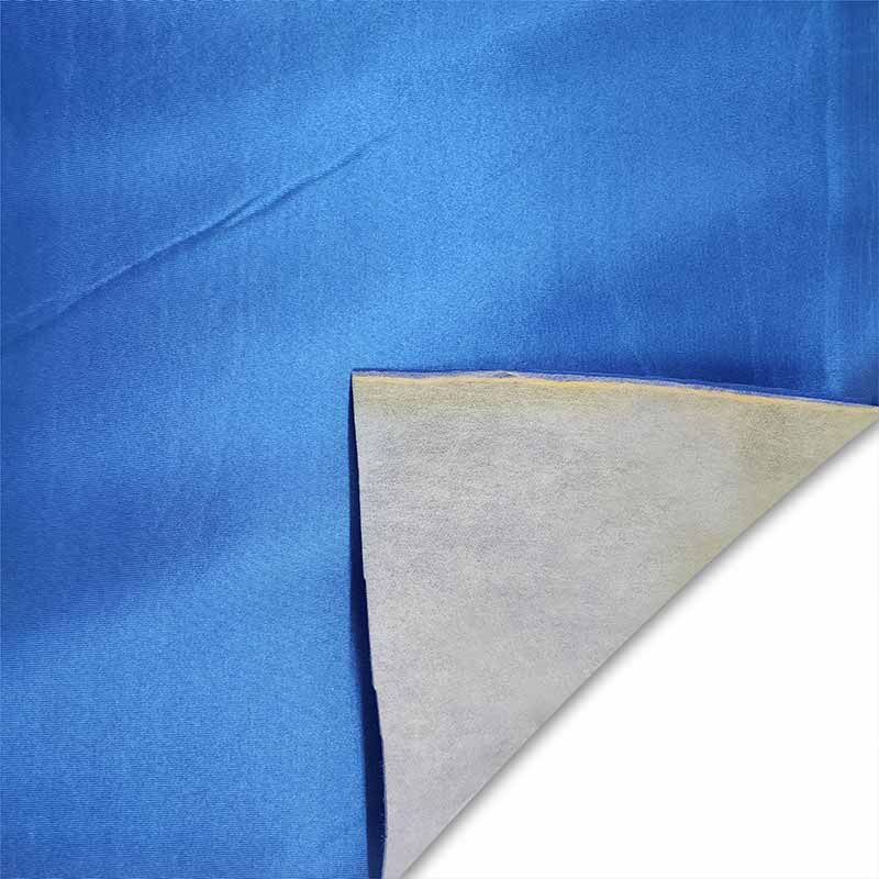 Tessuto vestiti di carnevale bluette