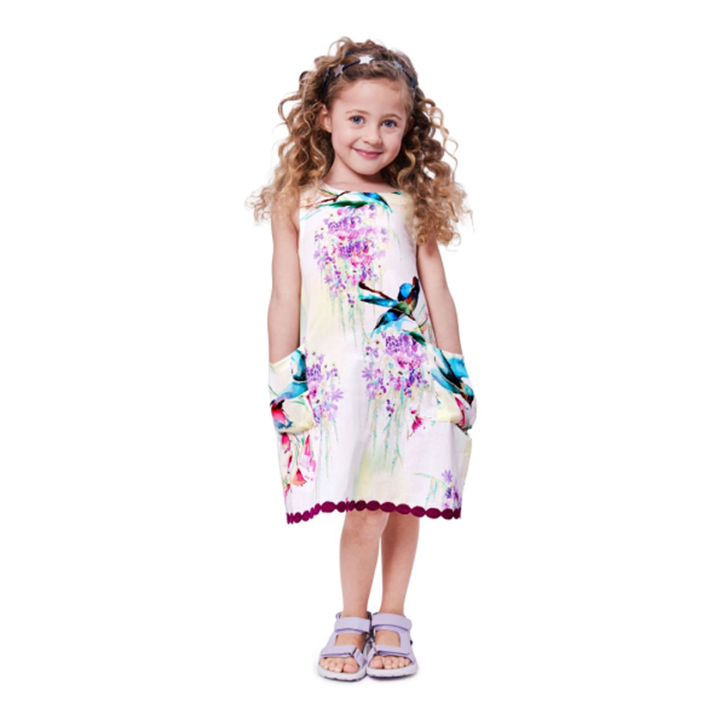Cartamodello Burda Kids Easy Abito Estivo Image