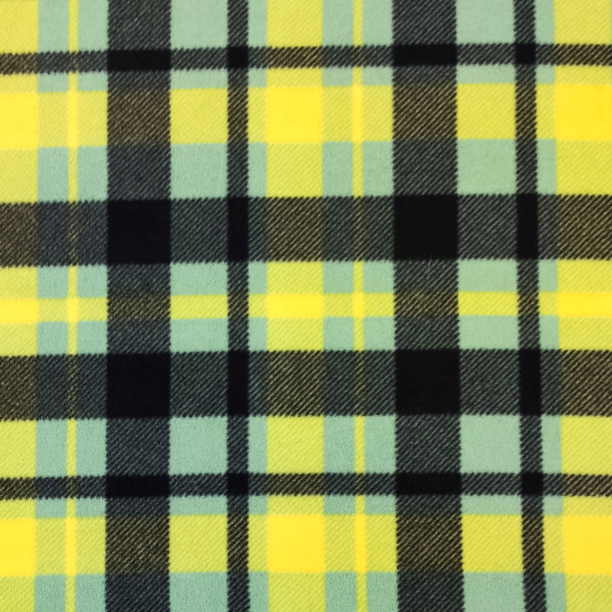 Tessuto Pile Tartan