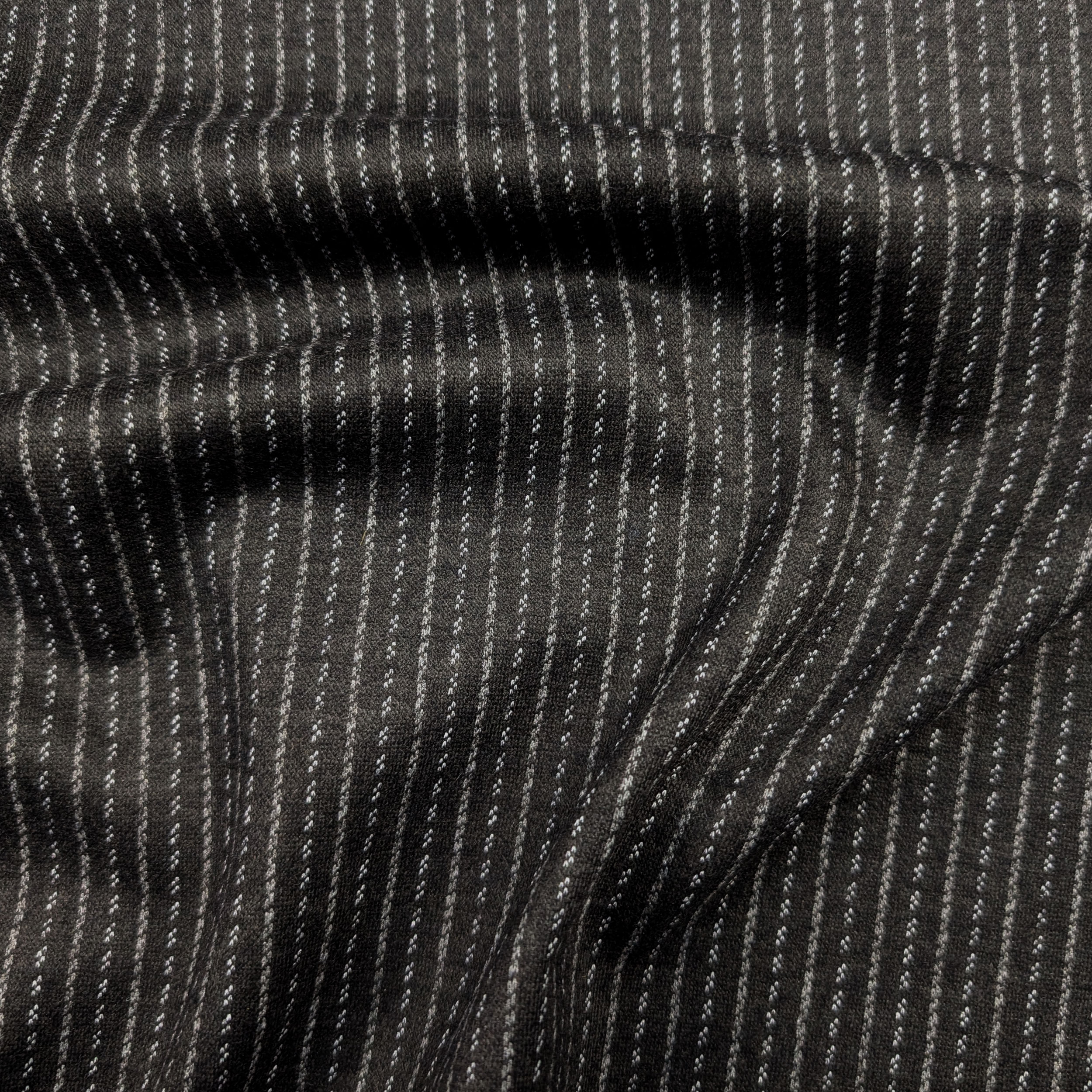 Punto Milano Jacquard Gessato Caldo Cotone Image