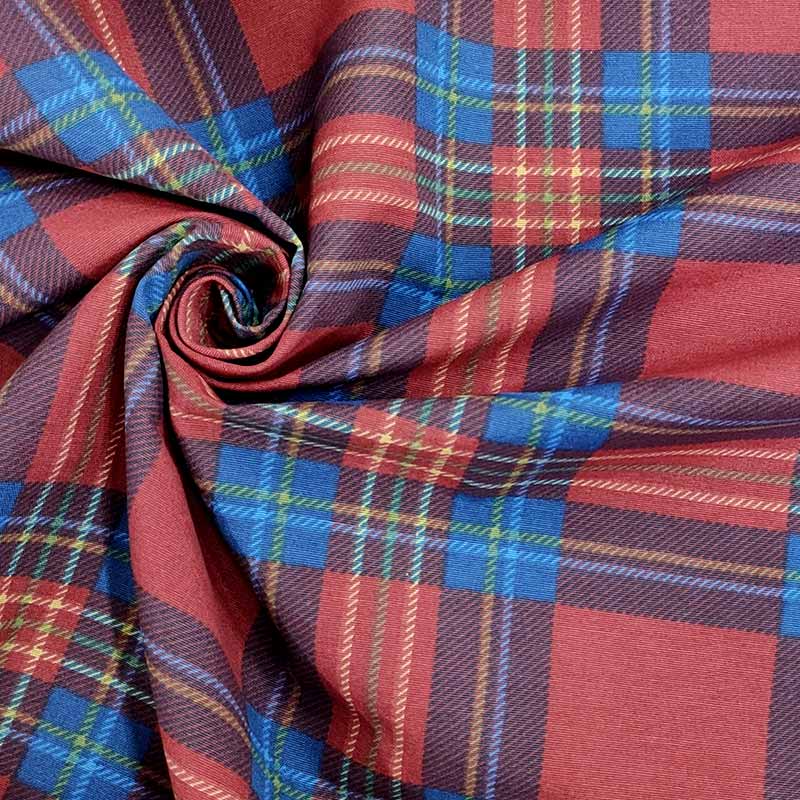 Tessuto Tartan