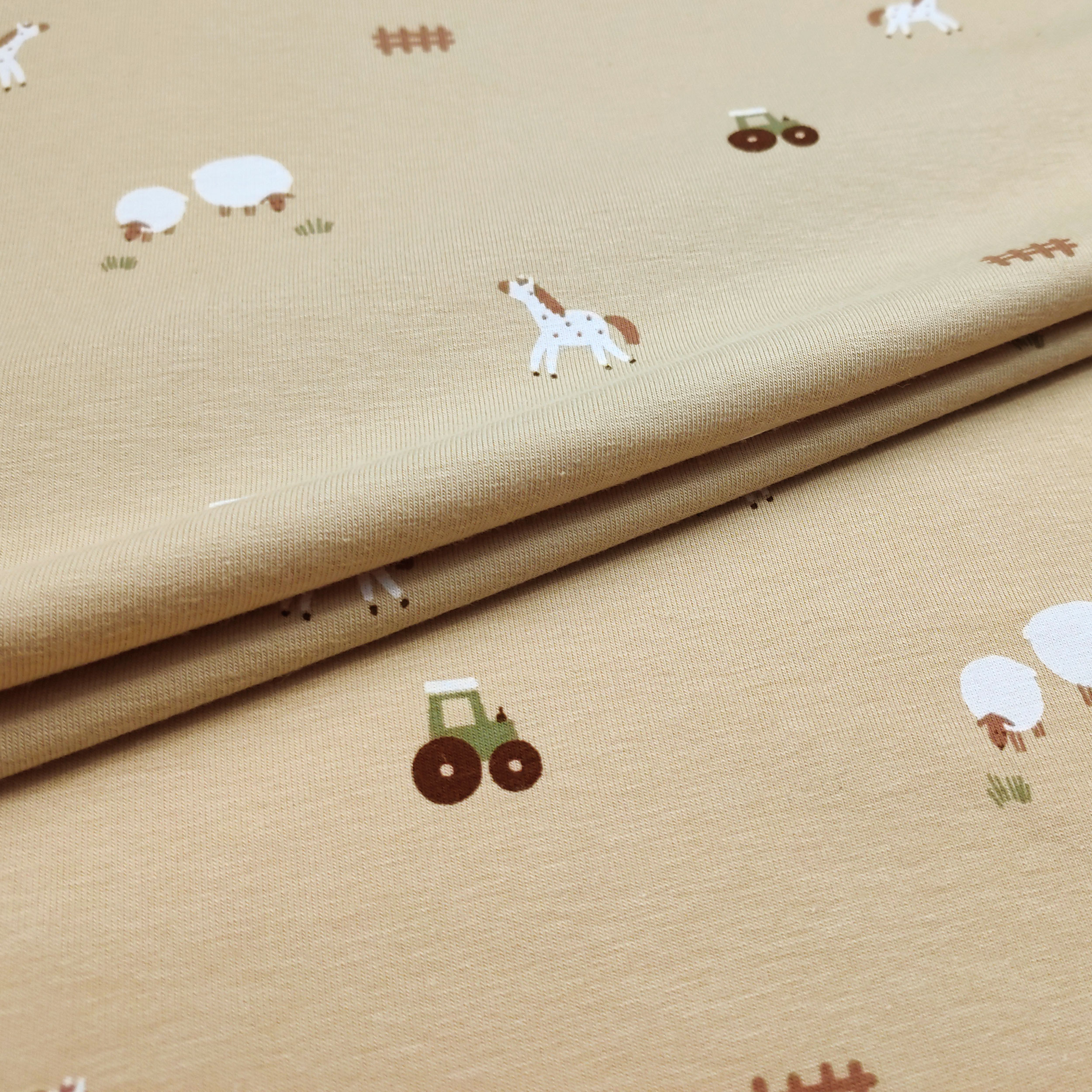Maglina Cotone Fattoria Sfondo Beige