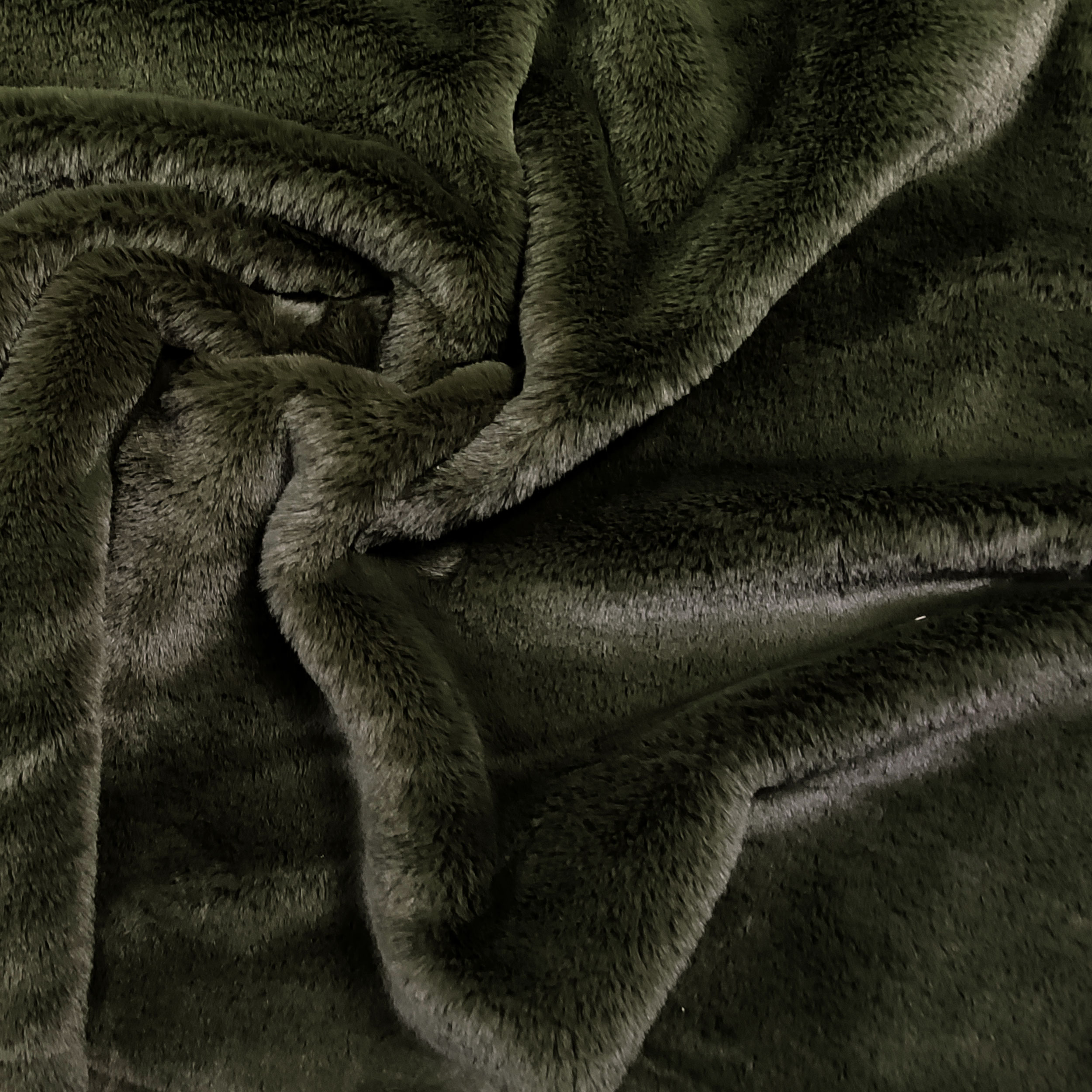 Pelliccia Sintetica da Abbigliamento Verde Militare Image
