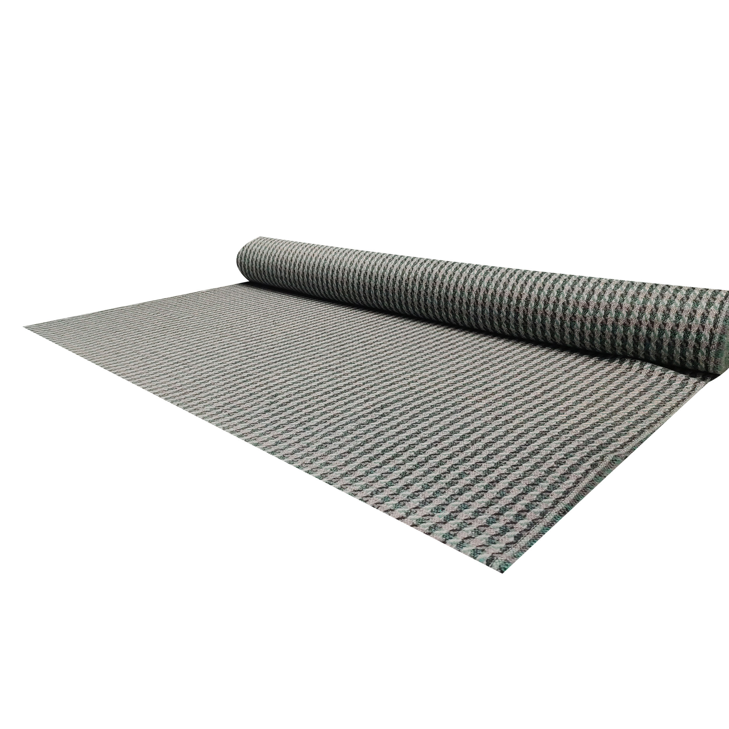Tessuto Cappotto Righe Verticali Astratte