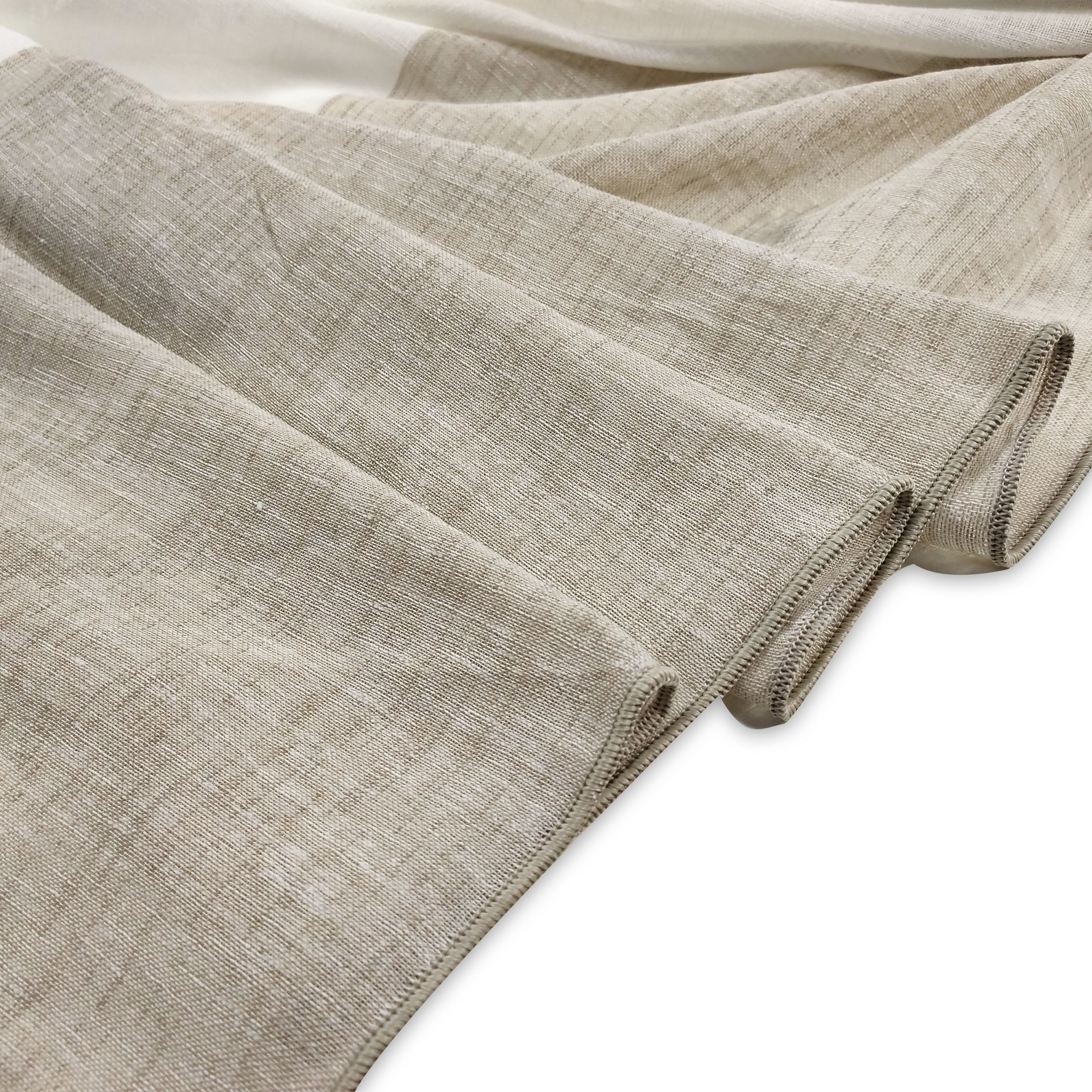 Home Collection FAS114 Tenda Fascia, Poliestere, Bordeaux, 140x290 Cm