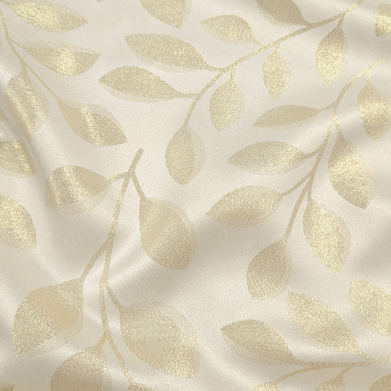 Jacquard Foglie Oro Lurex Image
