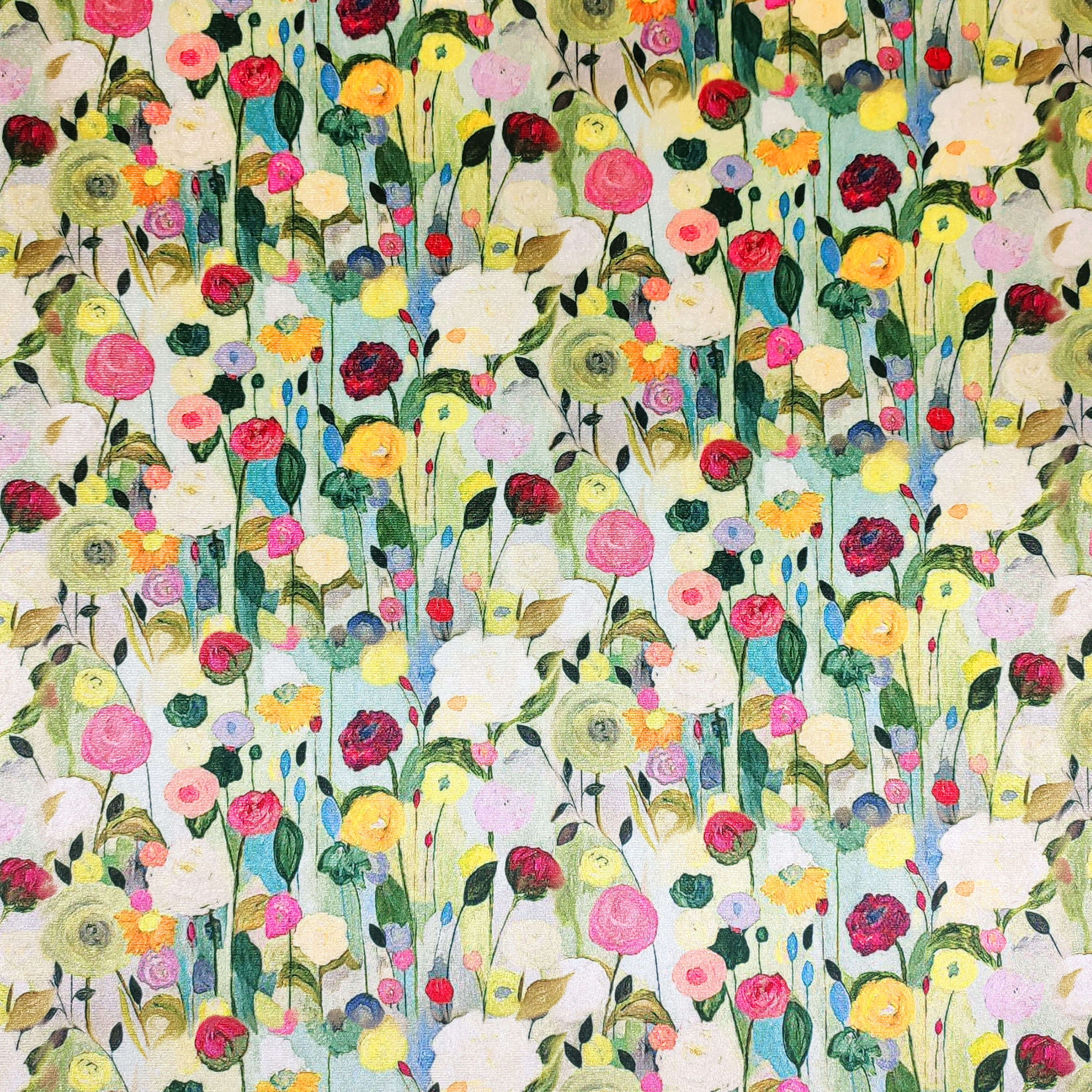 Vellutina Bielastica Fiori Impressionisti Image
