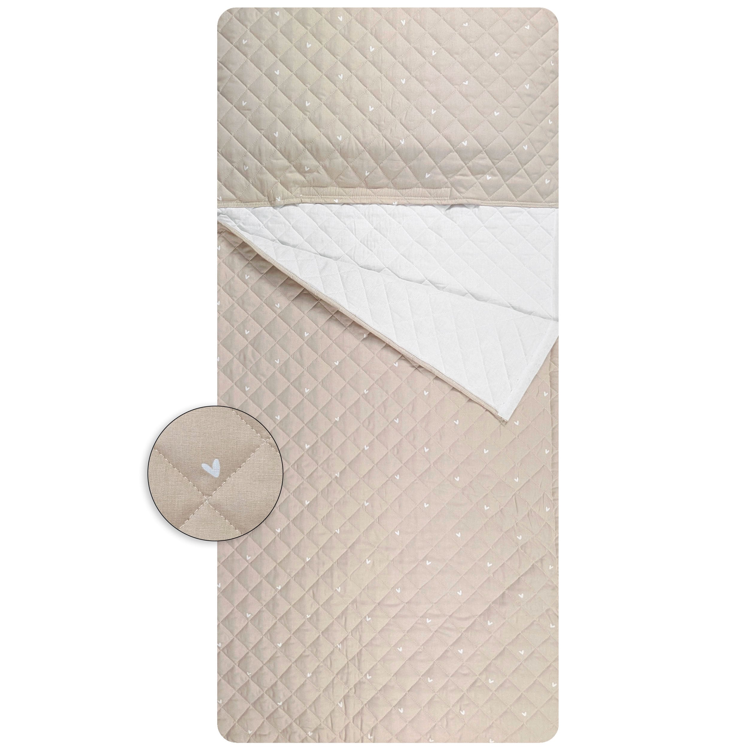 Sacco Nanna Cuoricini Sfondo Beige Image