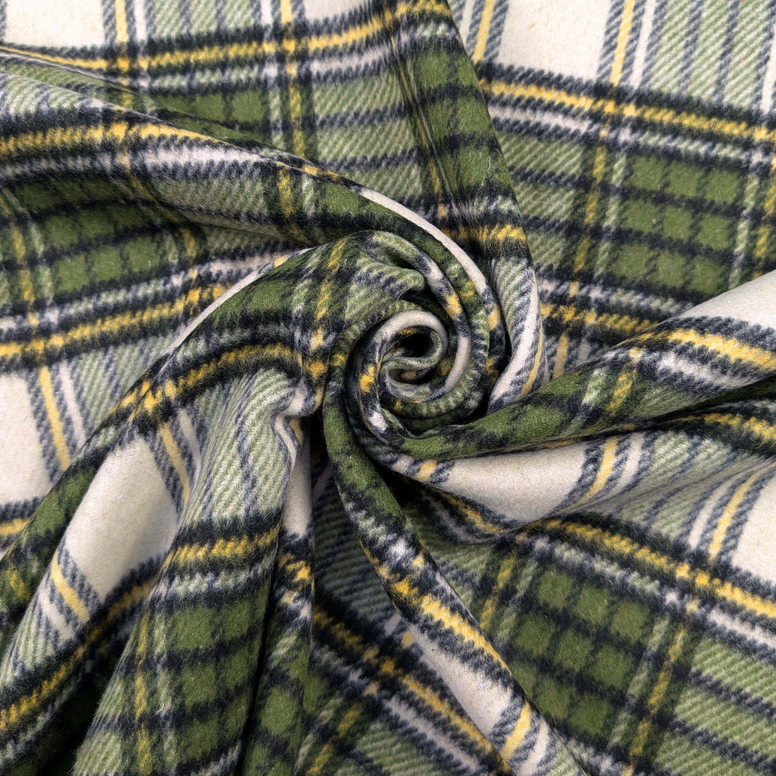 Cappottino Tartan Verde e Giallo Image