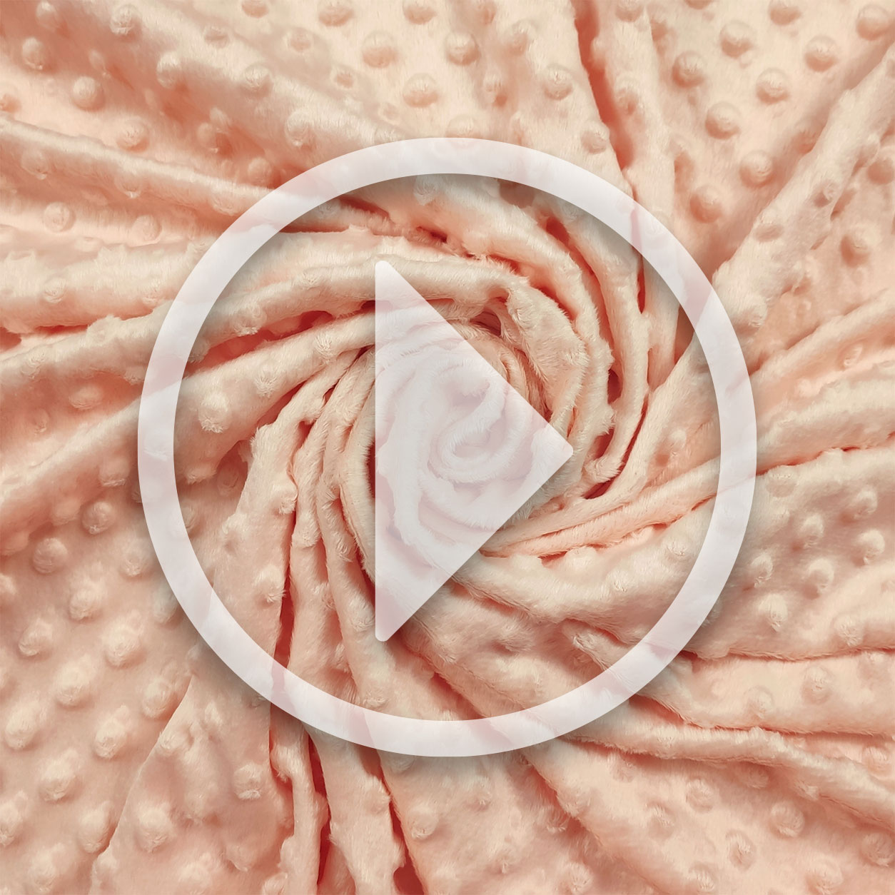 minky dots salmone chiaro video