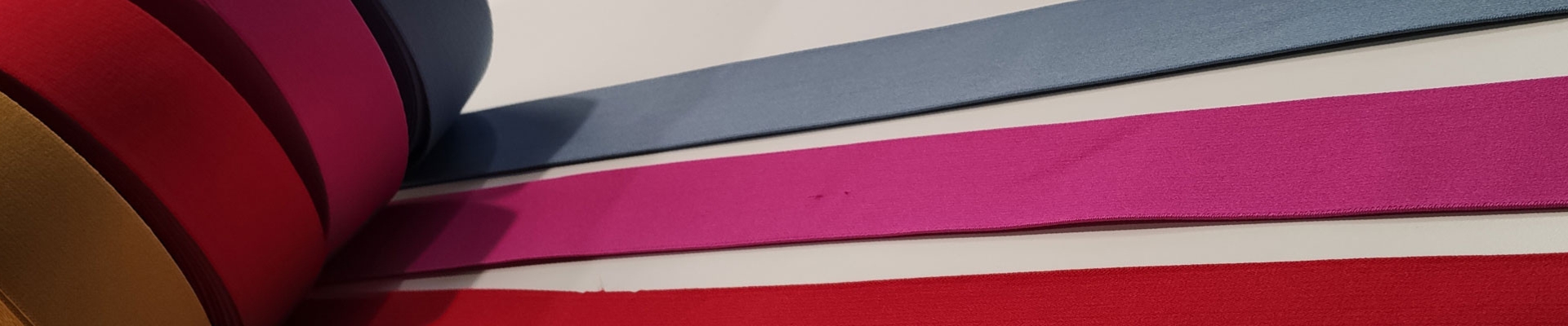 elastici colorati panini tessuti