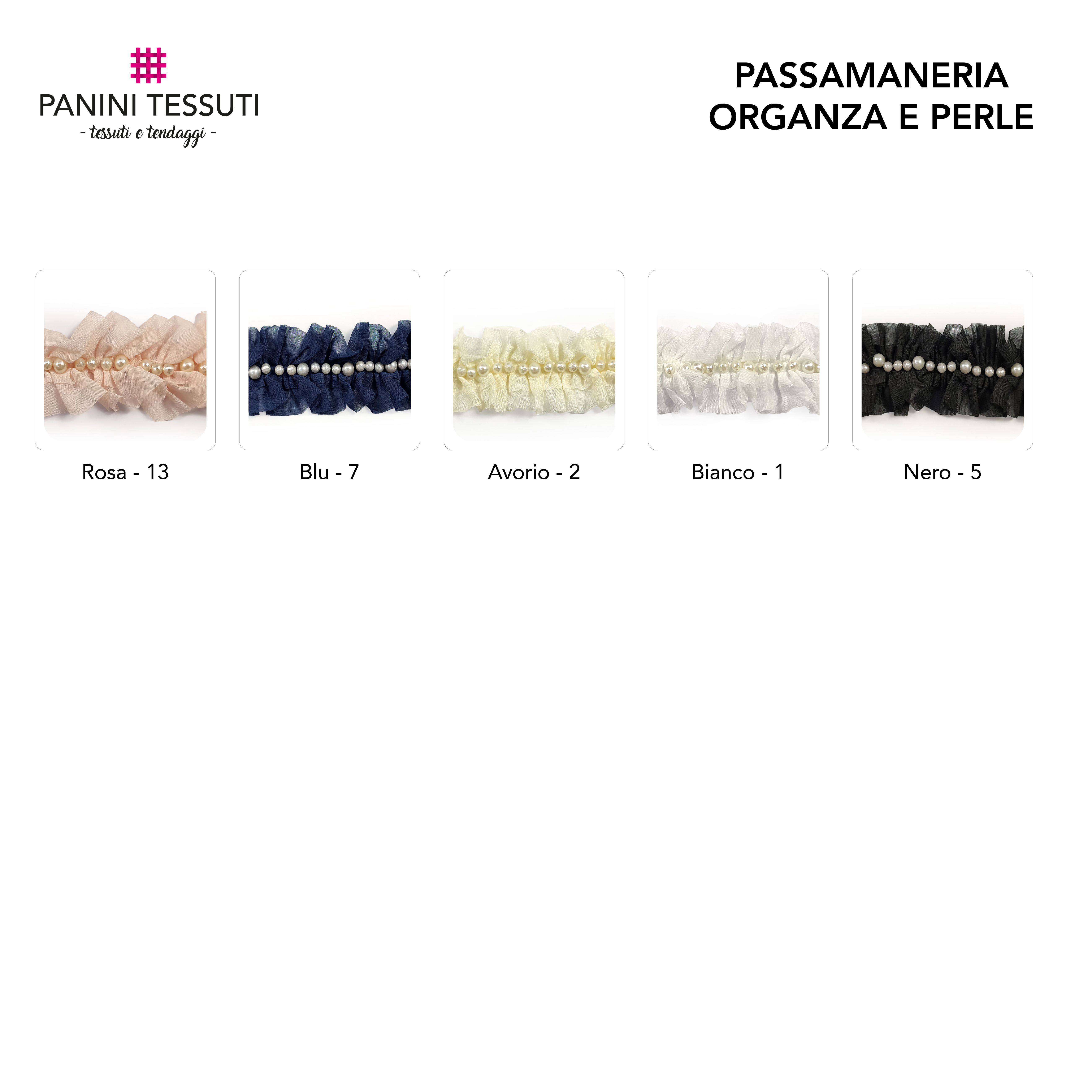Passamaneria Organza e Perle  Image