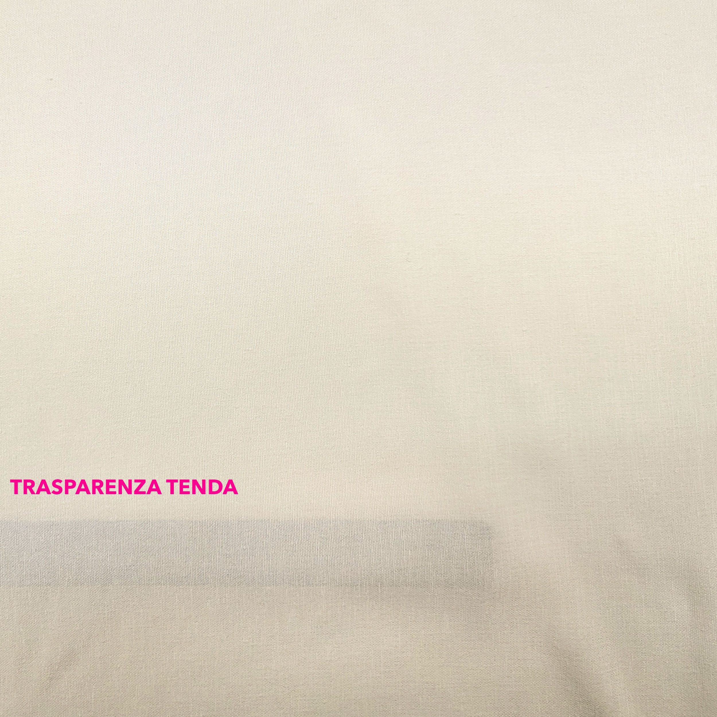 Tessuto Tenda Finto Lino Coprente Panna Image